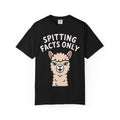 Funny Alpaca Shirt, Spitting Facts Only T-Shirt, Sassy Alpaca Tee, Cute Alpaca Lover Gift, Funny Animal Graphic Shirt