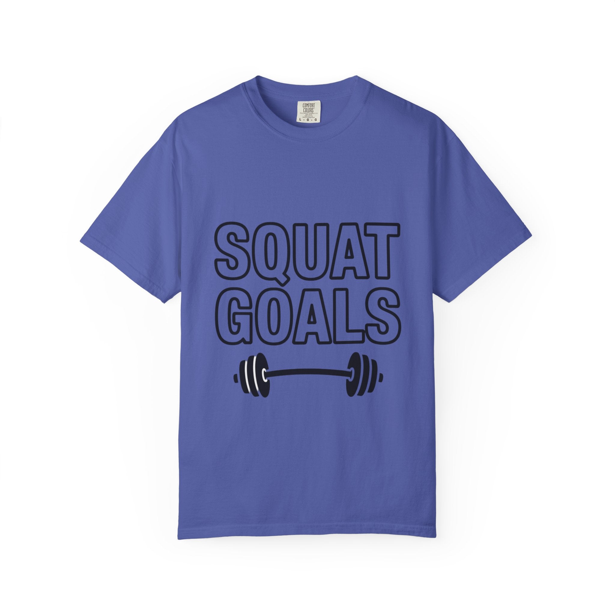 Squat Goals Shirt, Funny Gym T-Shirt, Barbell Workout Tee, Weightlifting Gift, Fitness Motivation Shirt, Squat Day Lover Gift