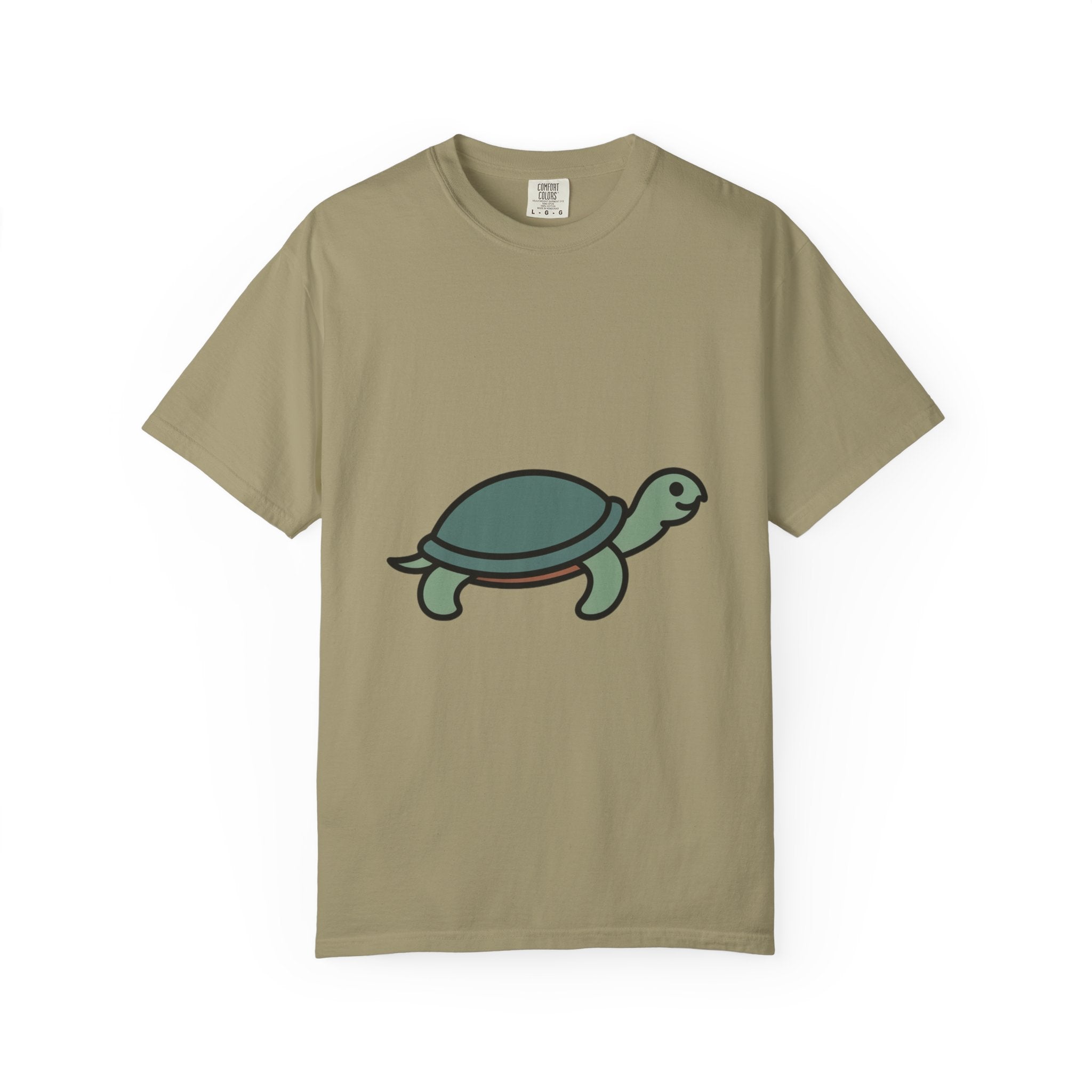 Line Art Turtle T-Shirt