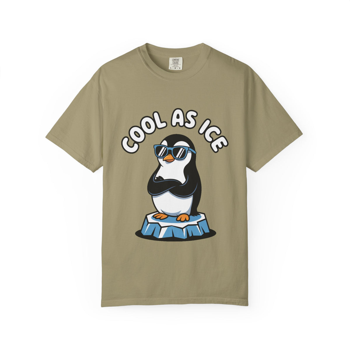 Cool As Ice Penguin Shirt, Funny Sunglasses Penguin T-Shirt, Cute Winter Animal Tee, Ice Block Bird Lover Gift