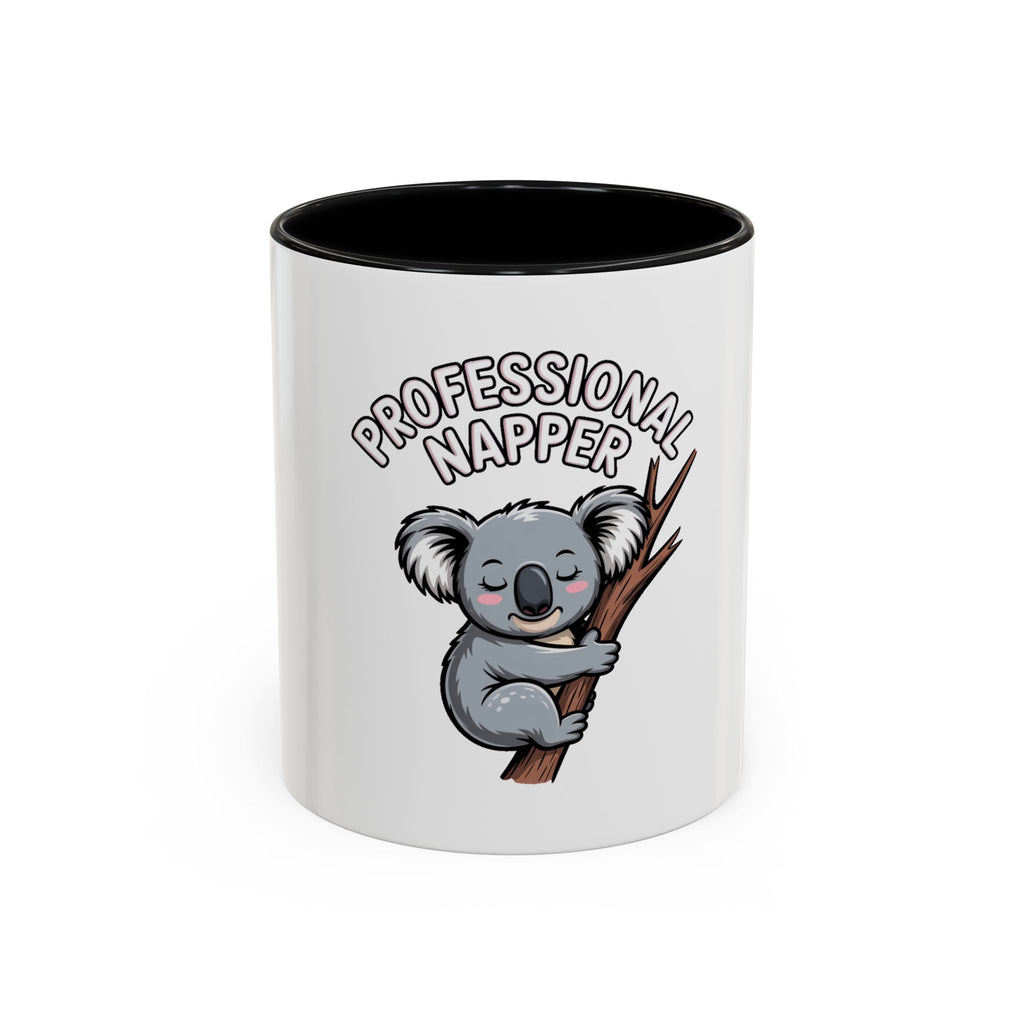Professional Napper Koala Mug, Funny Koala Coffee Mug, Cute Sleepy Animal Cup, Nap Lover Gift, Lazy Day Mug for Coffee or Tea Lovers