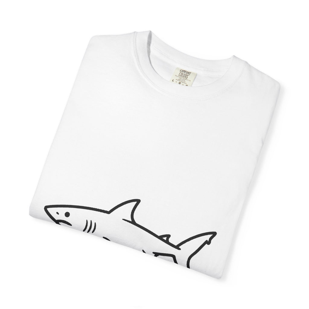 Definitely A Shark Diagram Shirt, Funny Deadpan Meme Tee, Sarcastic Textbook Diagram T-Shirt, Shark Lover Gift
