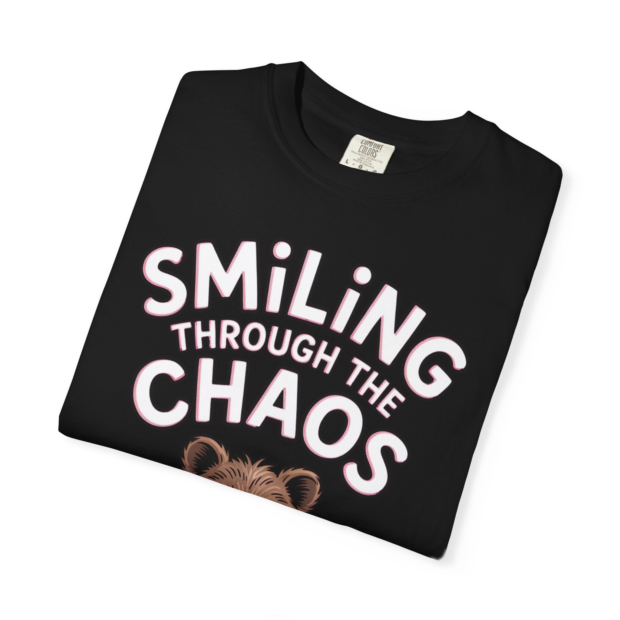Smiling Through The Chaos Quokka Shirt, Funny Quokka T-Shirt, Cute Smiling Animal Tee, Positive Vibes Shirt, Quokka Lover Gift