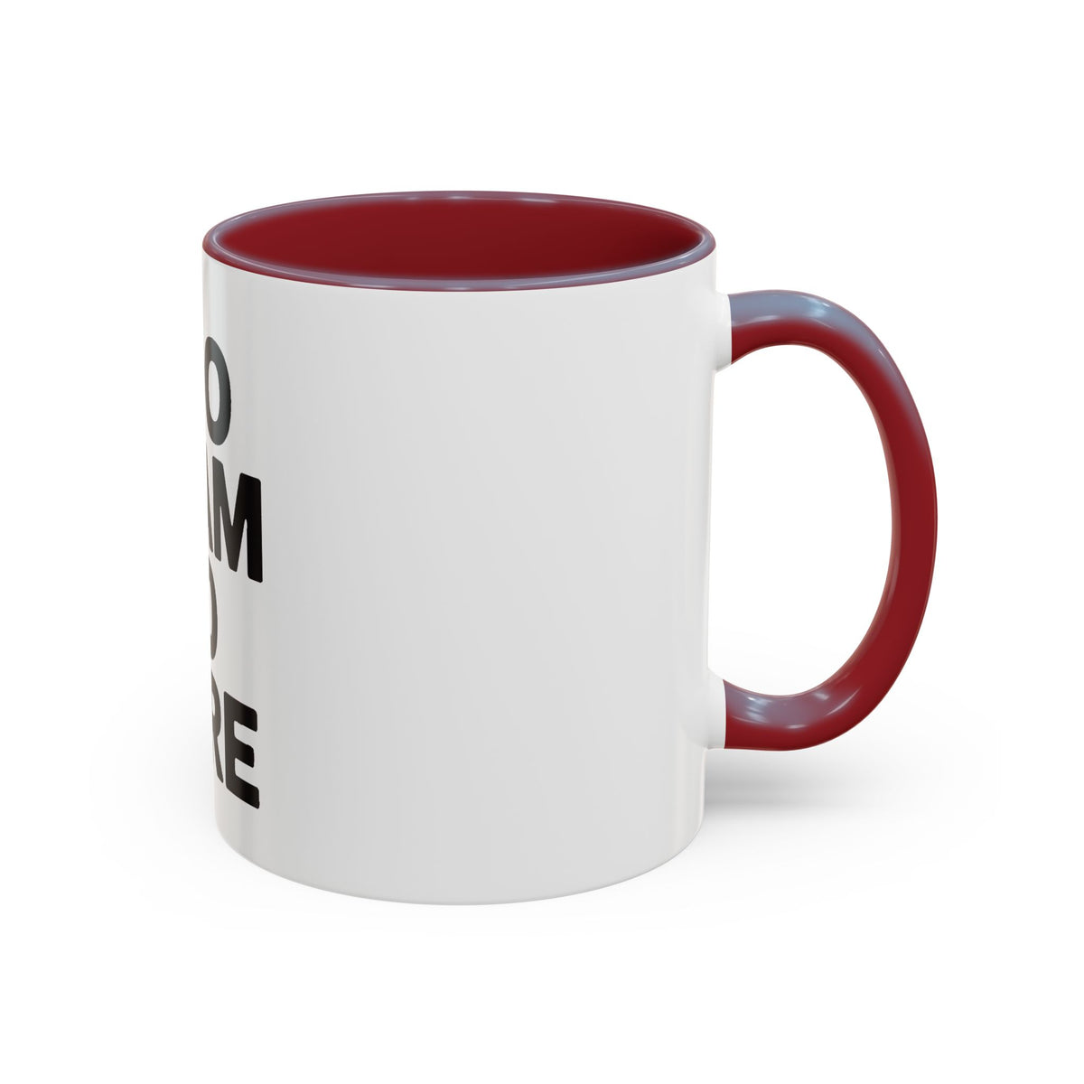 Too Glam To Care Mug, Bold Typography Coffee Mug, Sassy Quote Mug, Funny Gift for Her, Glam Girl Coffee Cup, Trendy Statement Mug