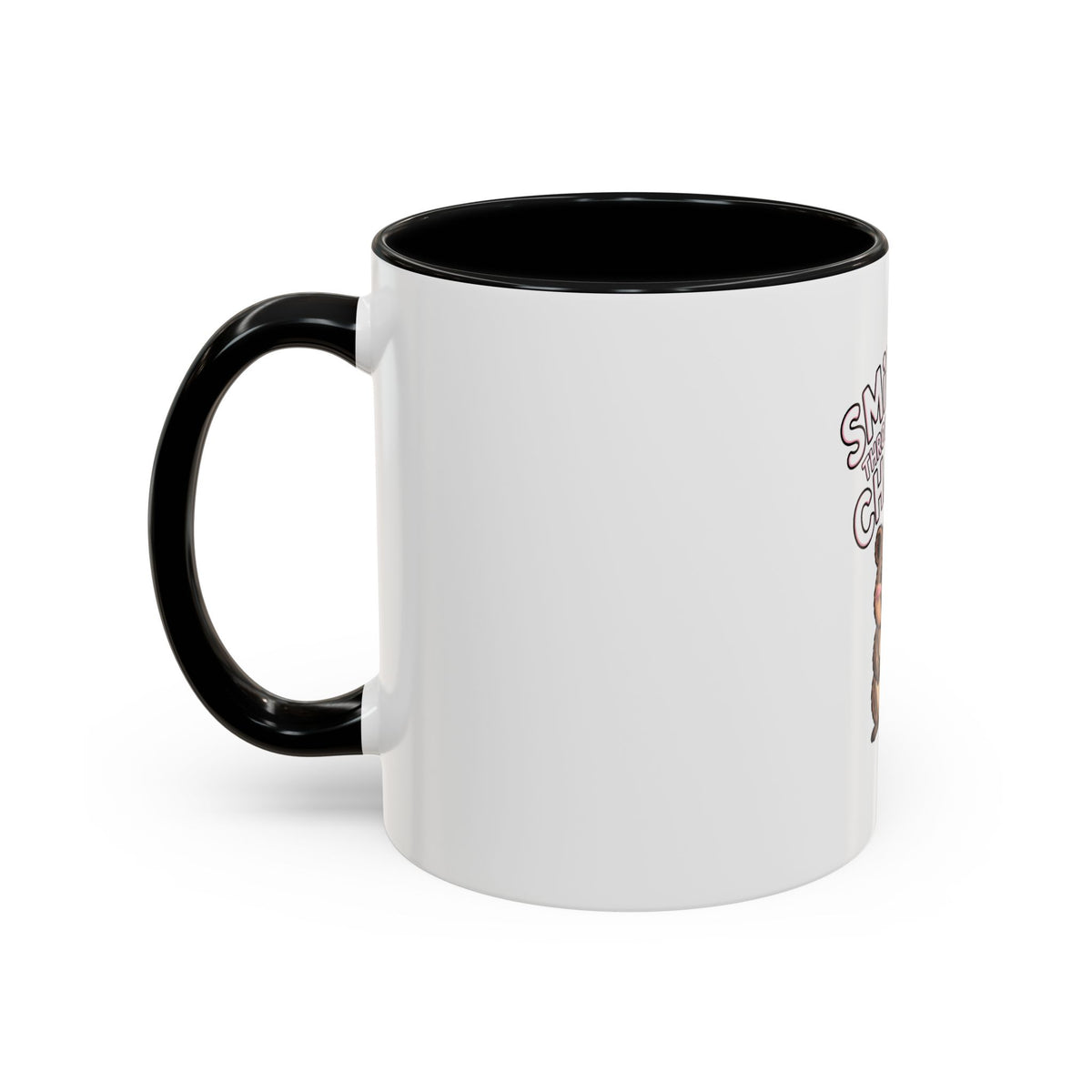 Smiling Through The Chaos Quokka Mug, Funny Cute Quokka Coffee Cup, Positive Vibes Mug, Chaotic Mom Life Gift, Cute Animal Lover Mug