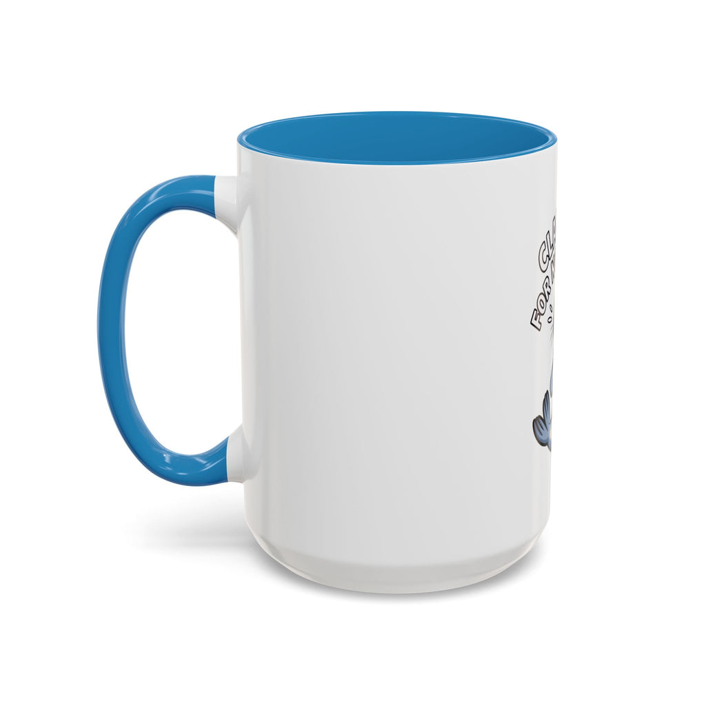 Clapping For No Reason Seal Mug, Funny Sarcastic Seal Coffee Cup, Cute Cartoon Animal Mug, Sassy Seal Gift for Coworker or Friend