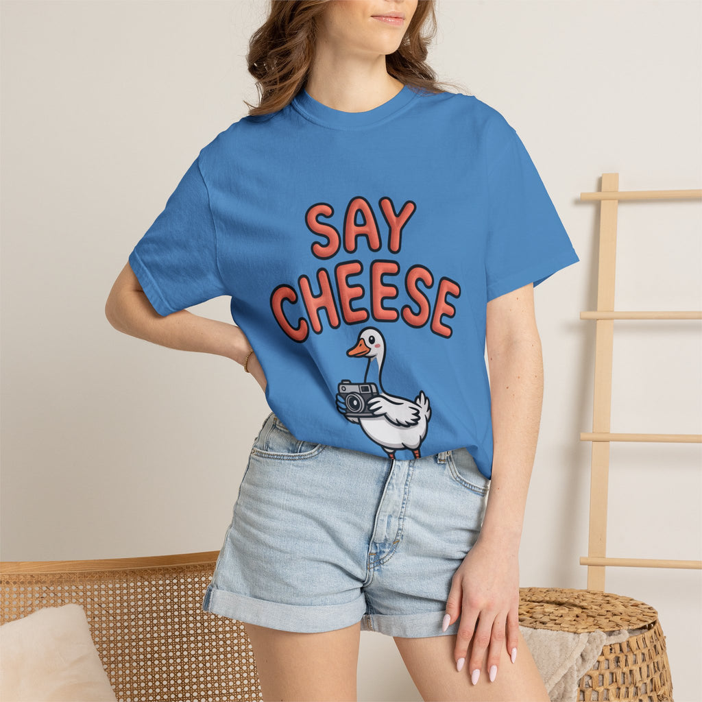 Say Cheese Goose T-Shirt
