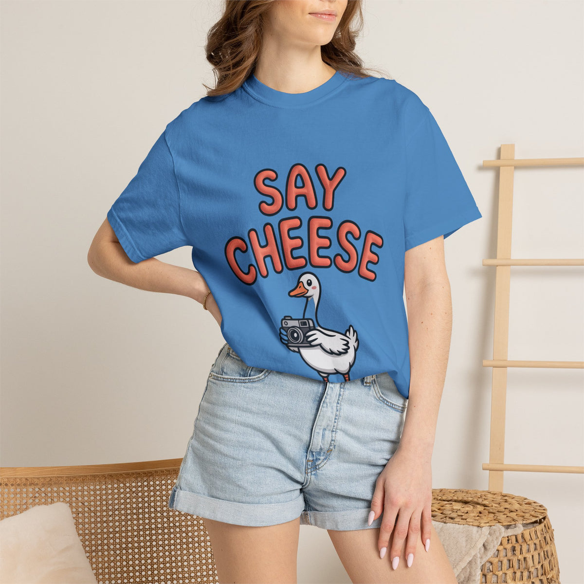Say Cheese Goose T-Shirt