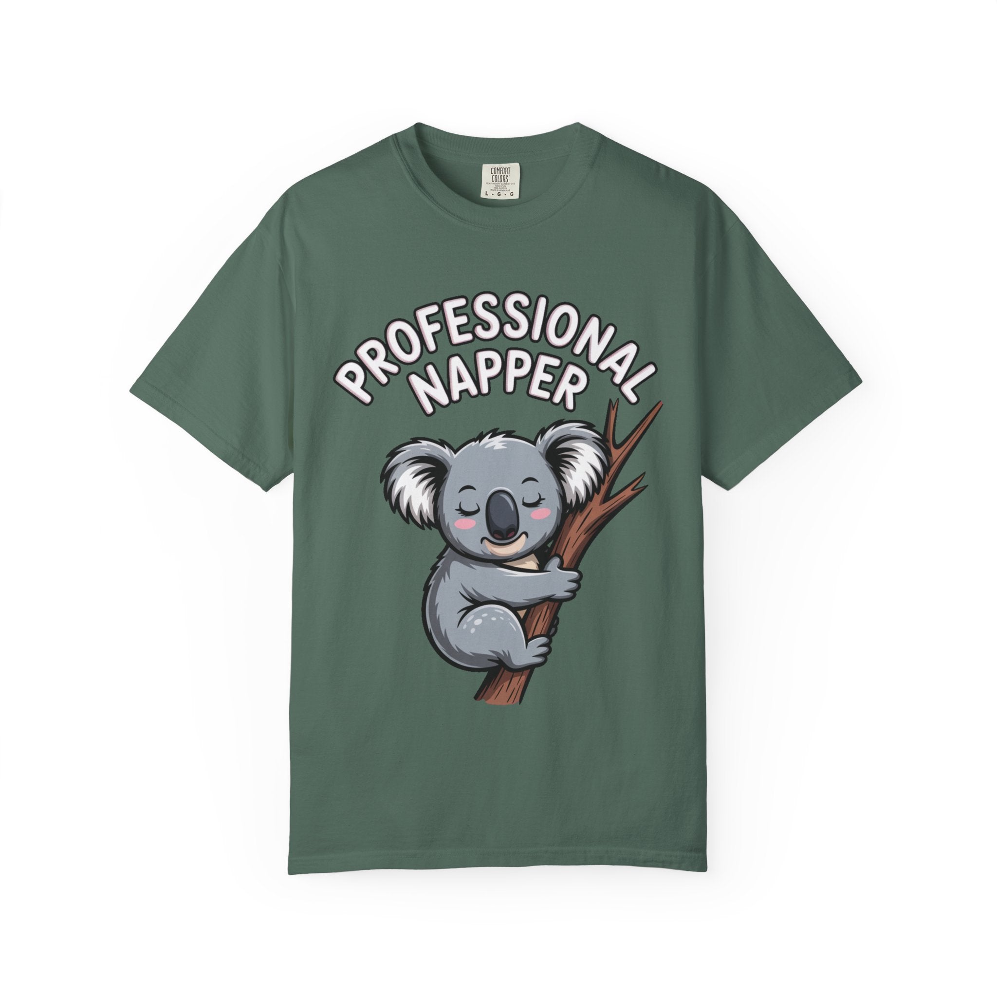 Professional Napper Koala Shirt, Funny Koala T-Shirt, Cute Sleepy Animal Tee, Nap Lover Gift, Cozy Koala Graphic Tee