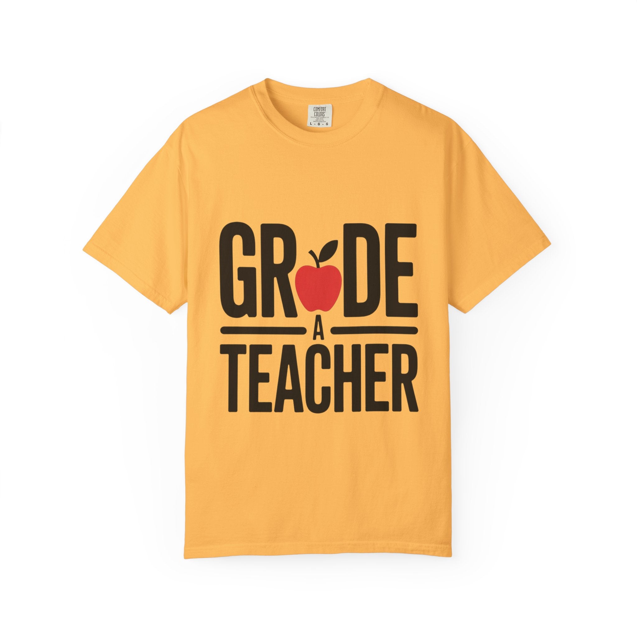 Grade A Teacher Shirt, Funny Apple Teacher T-Shirt, Cute Teacher Appreciation Gift, Back to School Tee for Teacher
