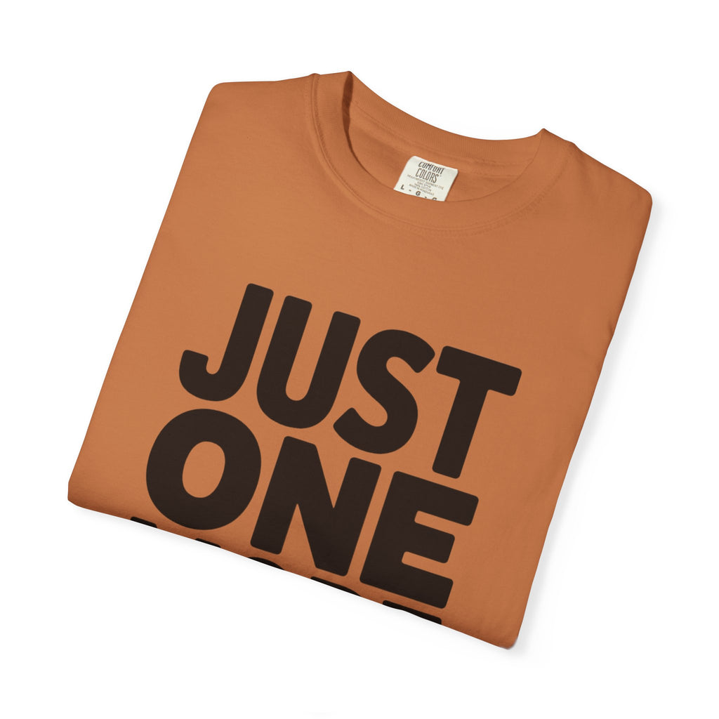 Just One More Chapter Shirt, Funny Book Lover T-Shirt, Bookworm Gift, Reading Addict Tee, Minimalist Typography Bookish Shirt