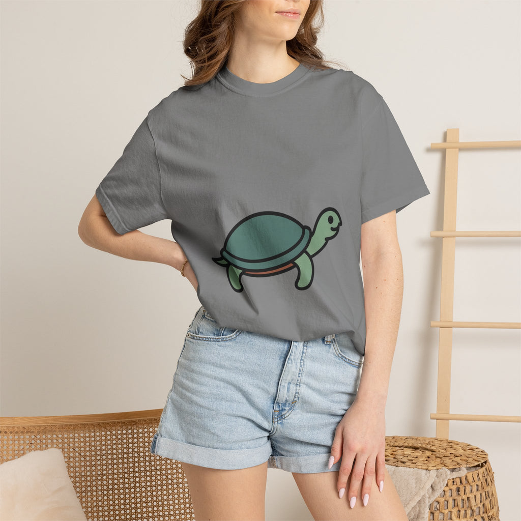 Line Art Turtle T-Shirt