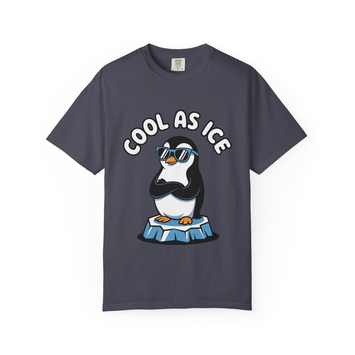 Cool As Ice Penguin Shirt, Funny Sunglasses Penguin T-Shirt, Cute Winter Animal Tee, Ice Block Bird Lover Gift