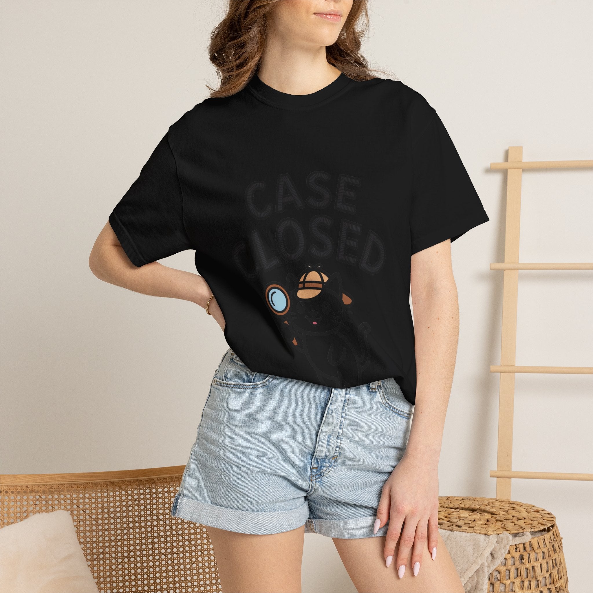 Case Closed Cat Detective T-Shirt