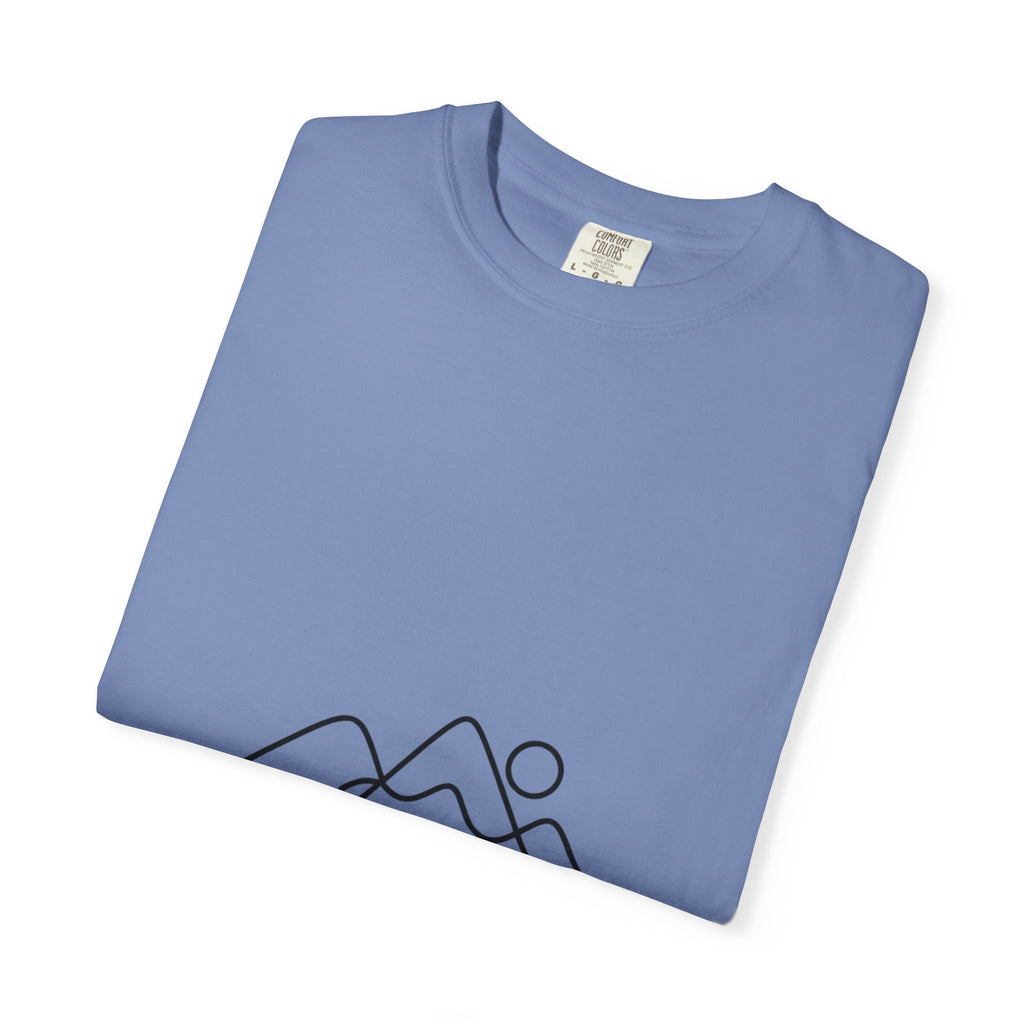 Line Art Mountain Range T-Shirt