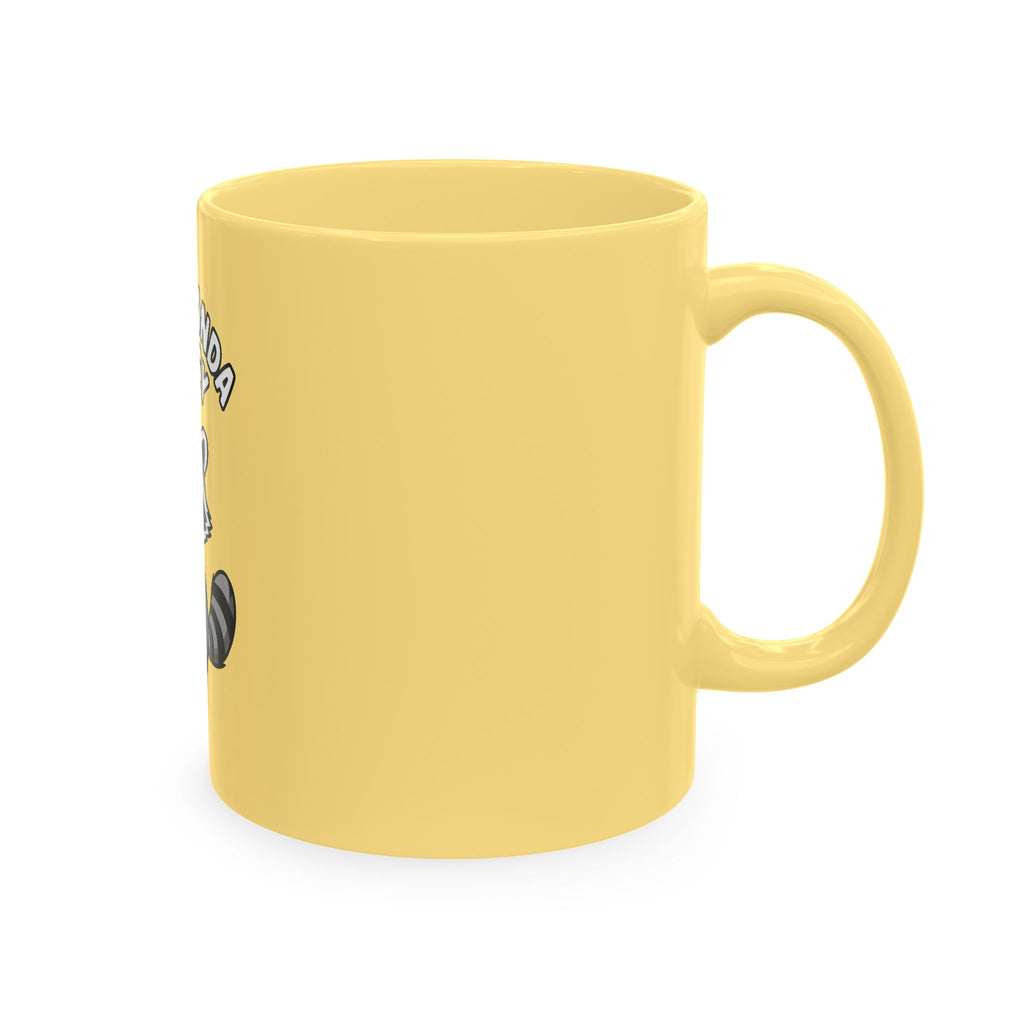 Trash Panda Energy Mug, Funny Raccoon Coffee Mug, Cute Cartoon Raccoon Gift, Chaotic Good Mug, Funny Animal Lover Mug