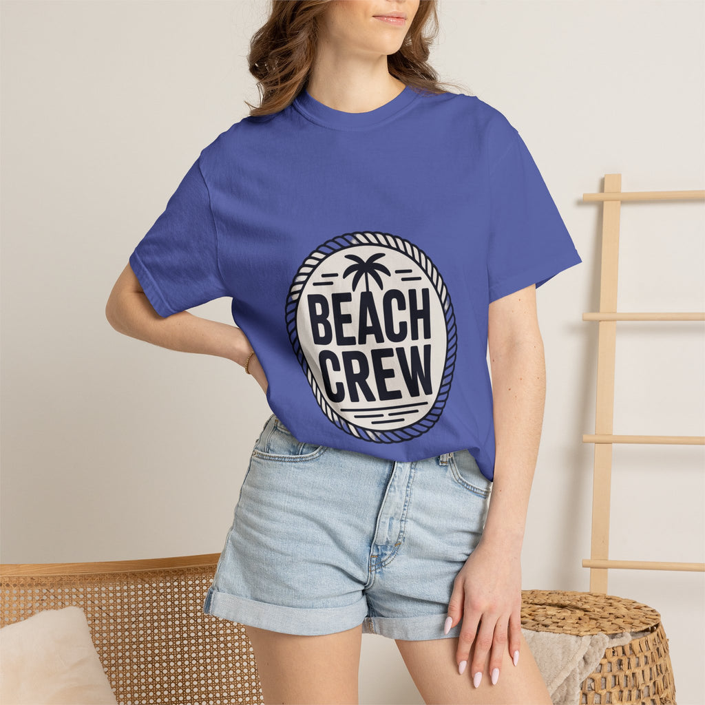 Coin Badge Beach Crew T-Shirt