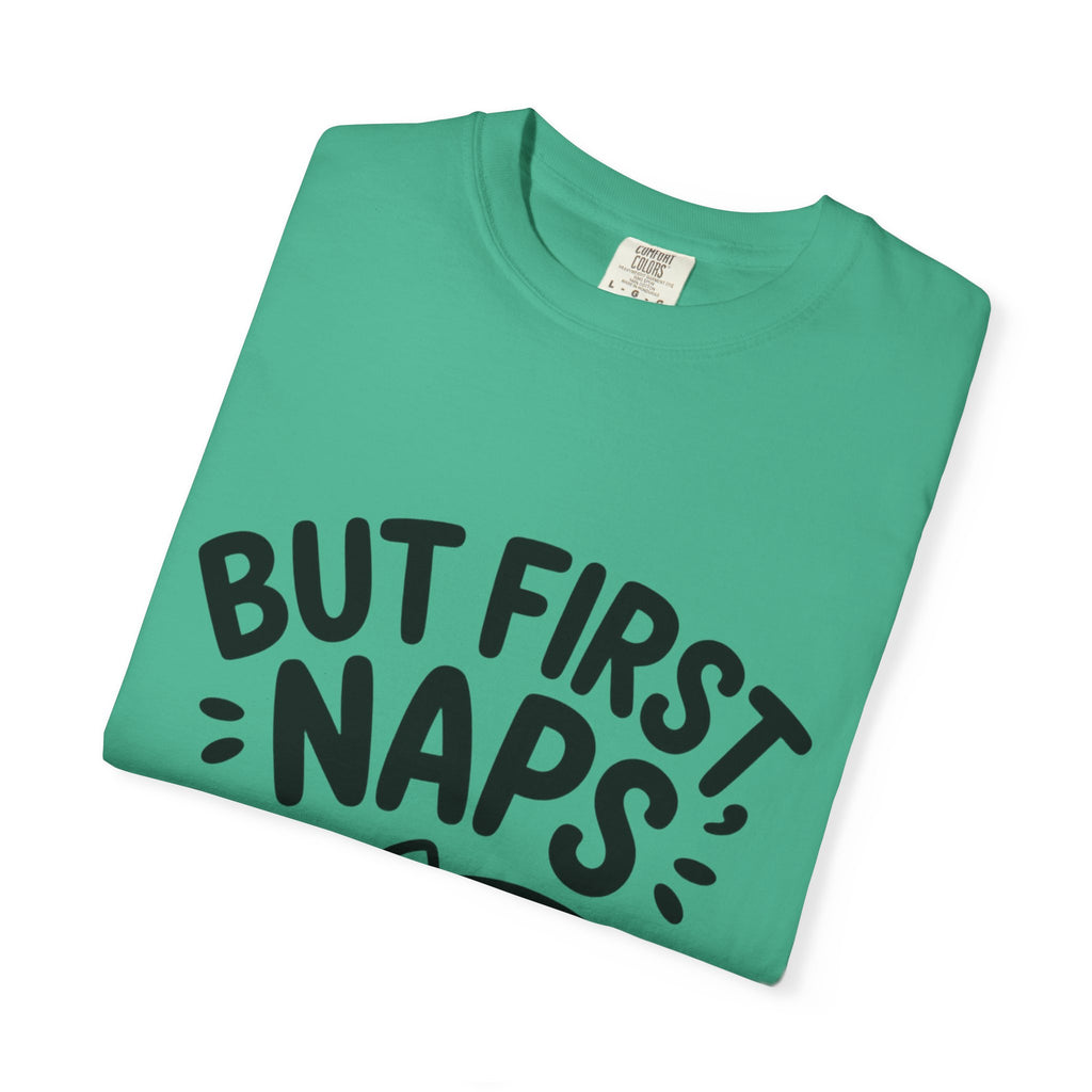 But First Naps Cat Shirt, Funny Sleepy Cat T-Shirt, Cute Napping Kitten Tee, Cat Lover Gift, Nap Lover Shirt