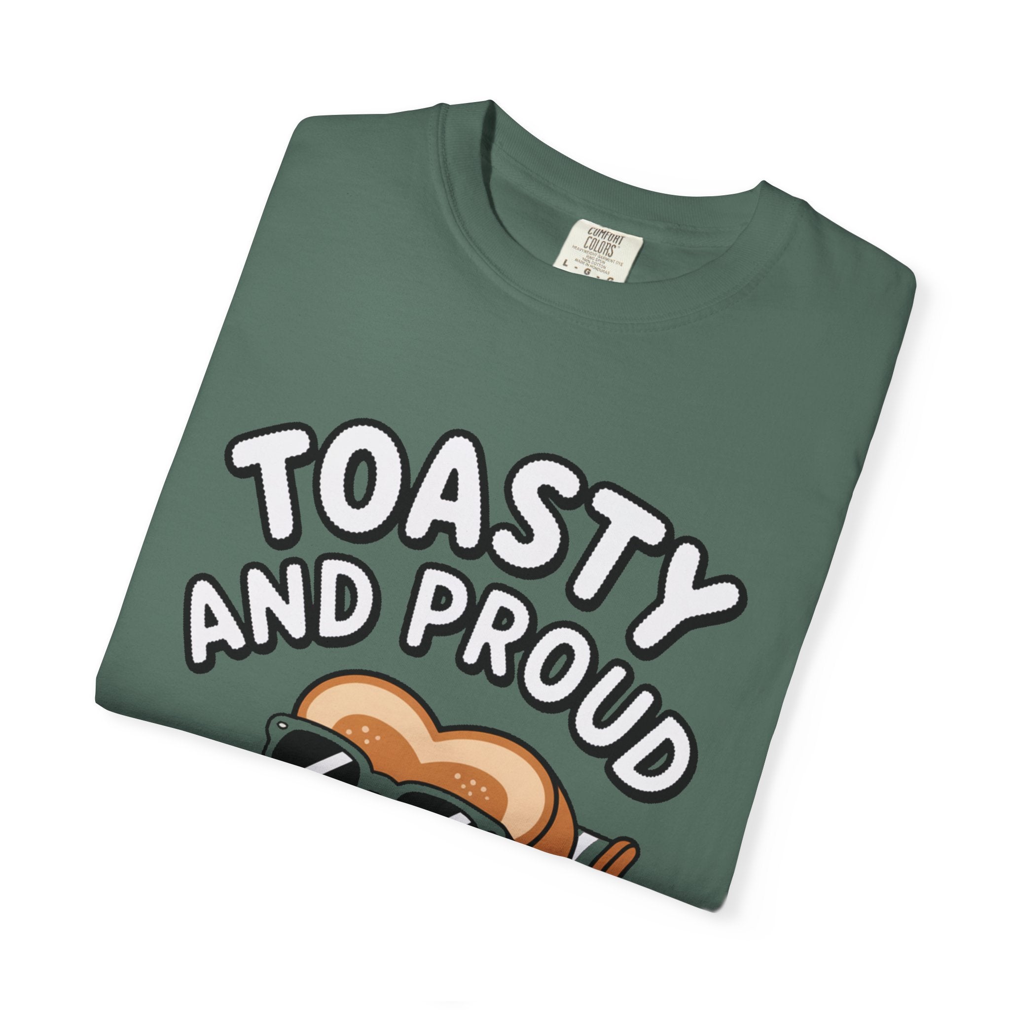 Toasty And Proud Bread Shirt, Funny Toast Sunglasses T-Shirt, Cute Beach Chair Bread Tee, Summer Vacation Gift