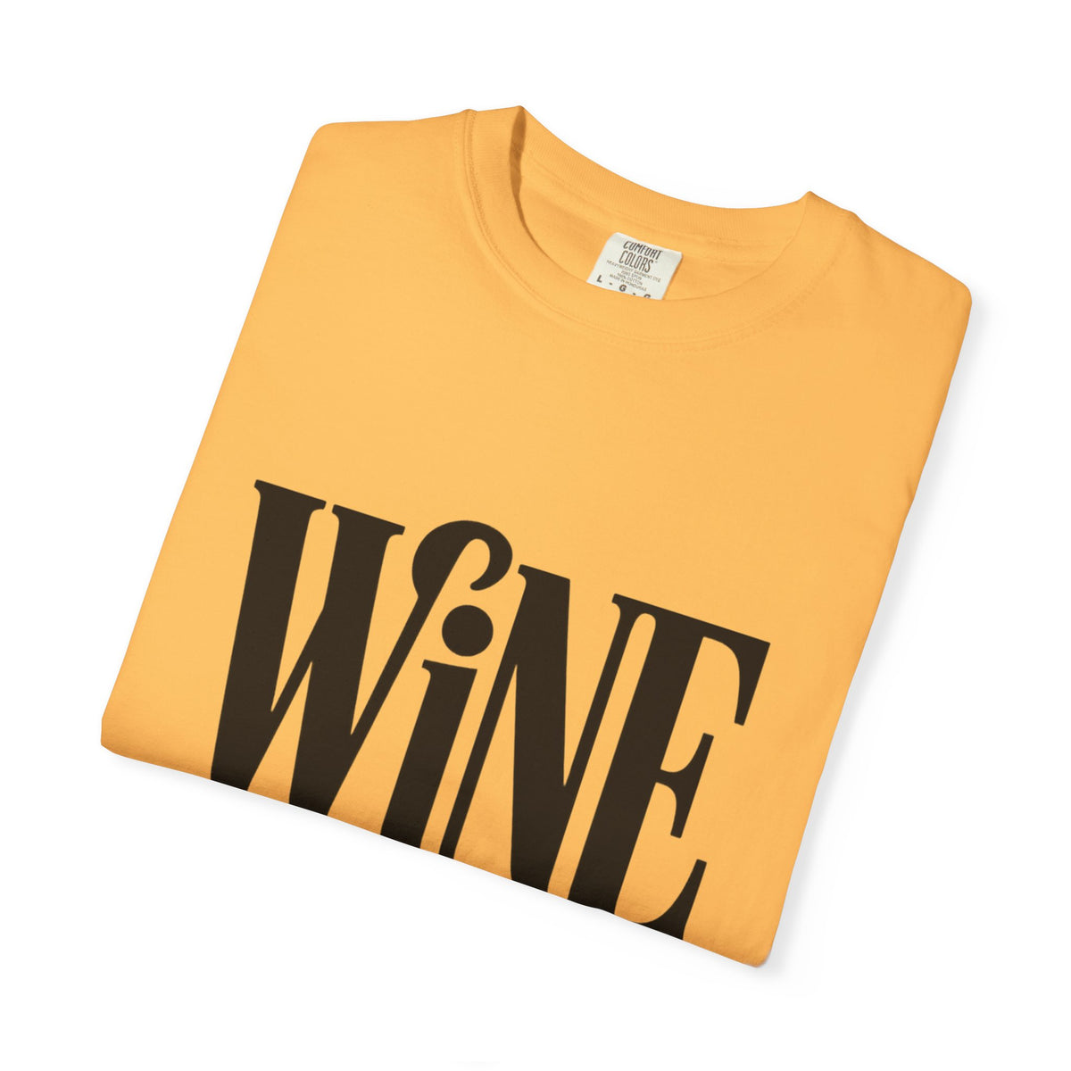Wine O'Clock Shirt, Funny Wine Lover T-Shirt, Bold Typography Wine Glass Tee, Cute Gift for Wine Drinker
