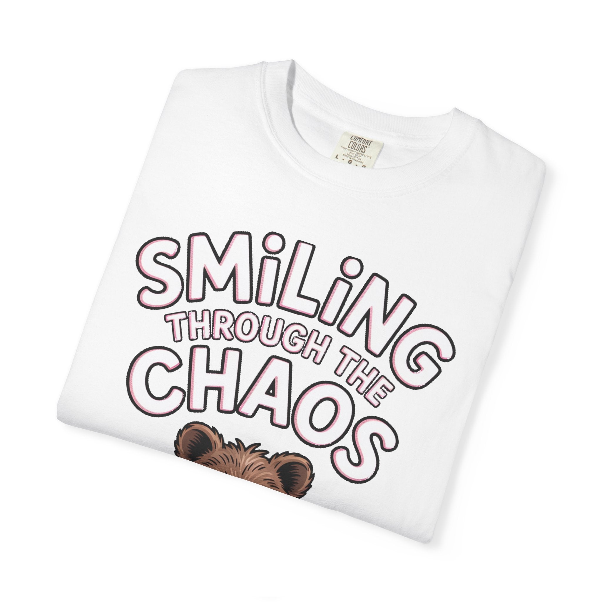 Smiling Through The Chaos Quokka Shirt, Funny Quokka T-Shirt, Cute Smiling Animal Tee, Positive Vibes Shirt, Quokka Lover Gift