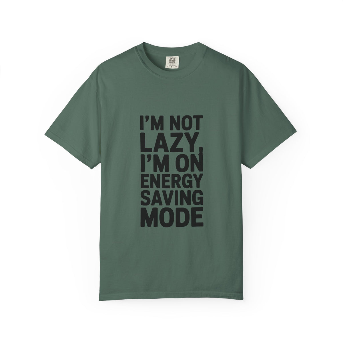 I'm Not Lazy I'm On Energy Saving Mode Shirt, Funny Sarcastic T-Shirt, Lazy Day Tee, Gift for Introvert