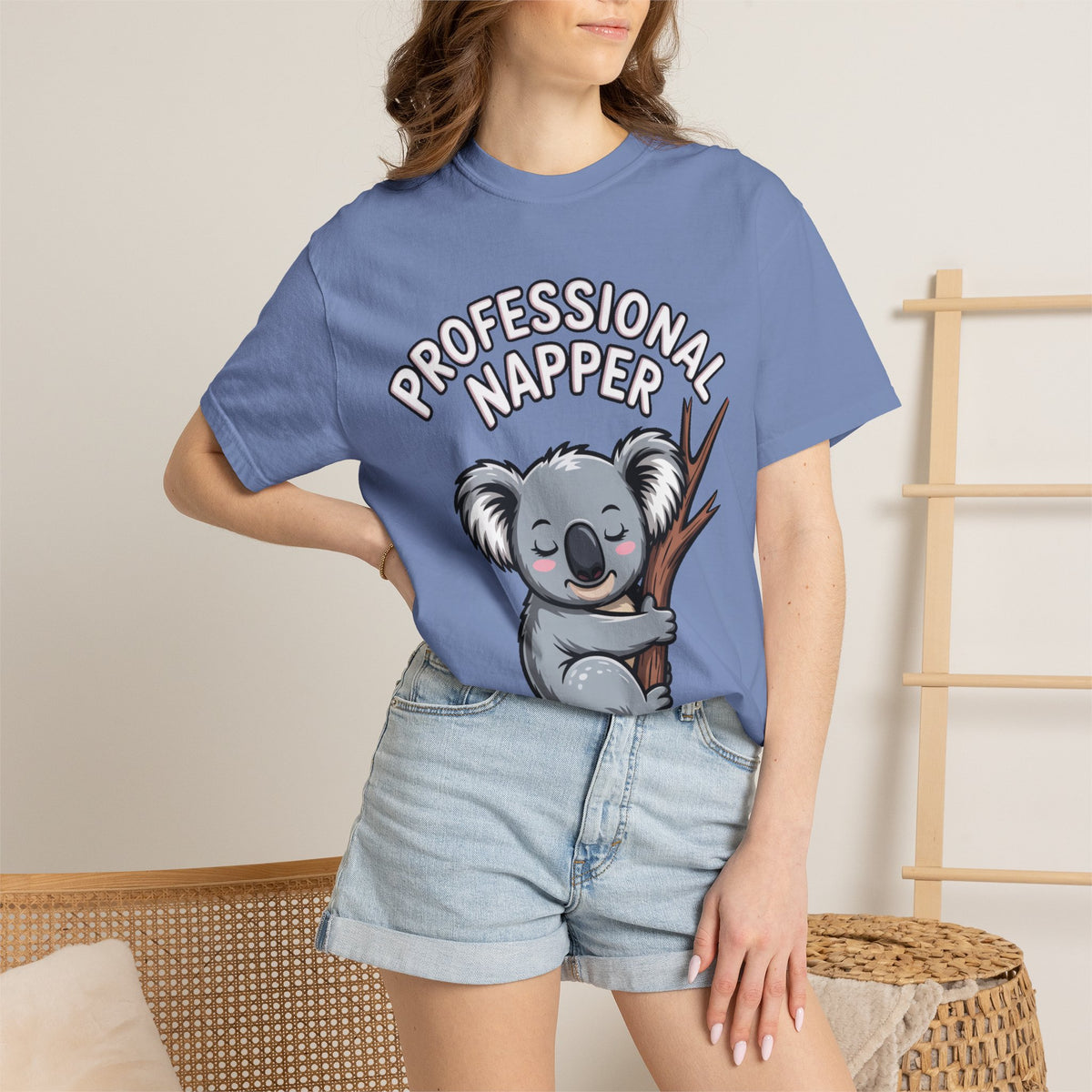 Professional Napper Koala Shirt, Funny Koala T-Shirt, Cute Sleepy Animal Tee, Nap Lover Gift, Cozy Koala Graphic Tee