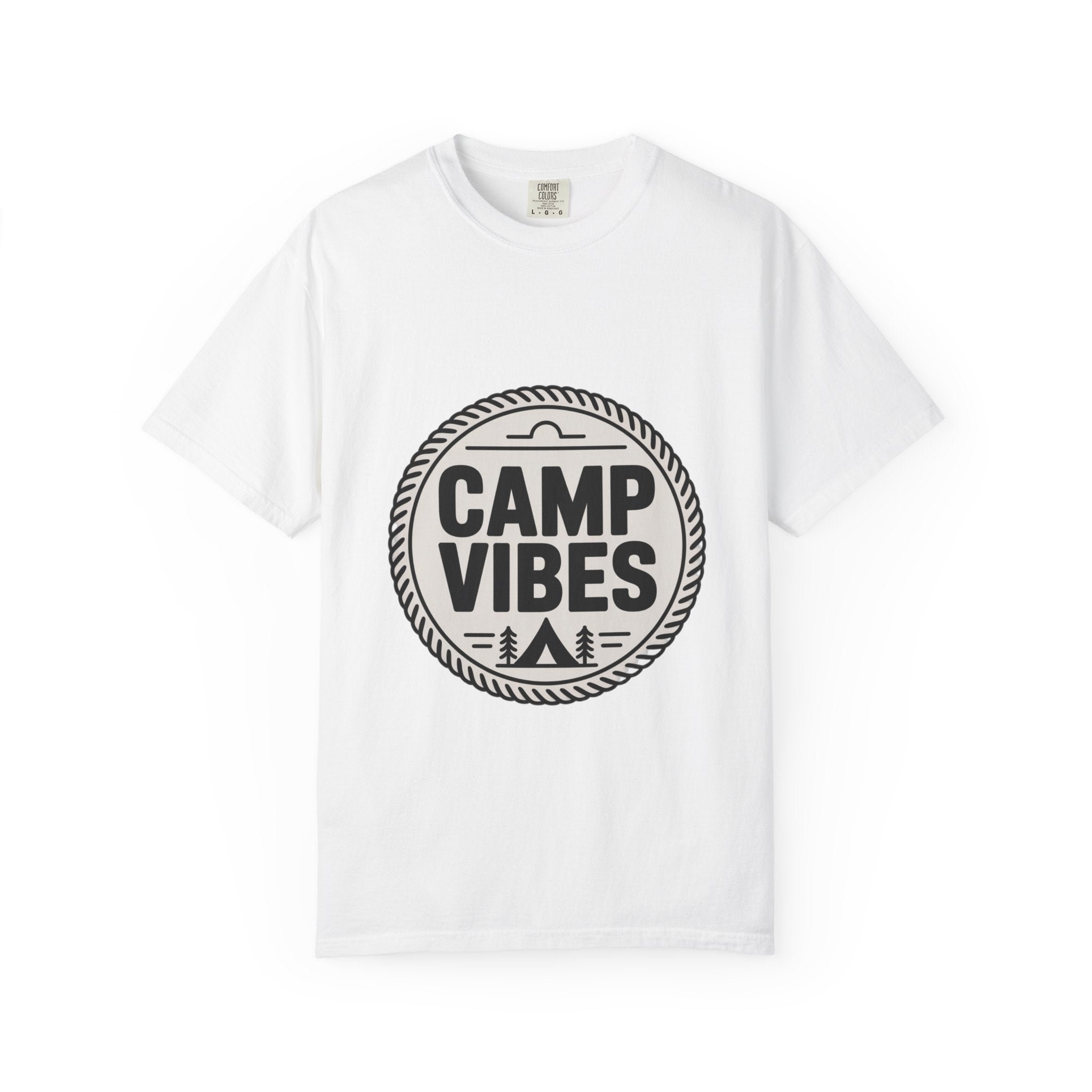 Coin Badge Camp Vibes T-Shirt
