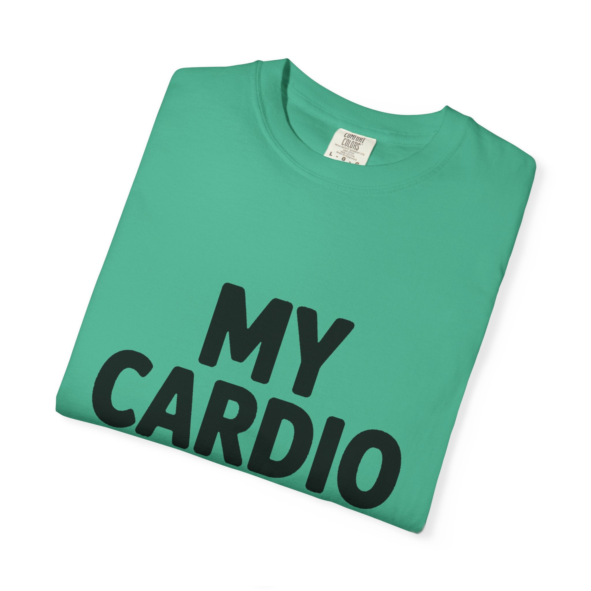 My Cardio Is Running Late Shirt, Funny Gym Excuse T-Shirt, Sarcastic Workout Tee, Lazy Fitness Humor Gift