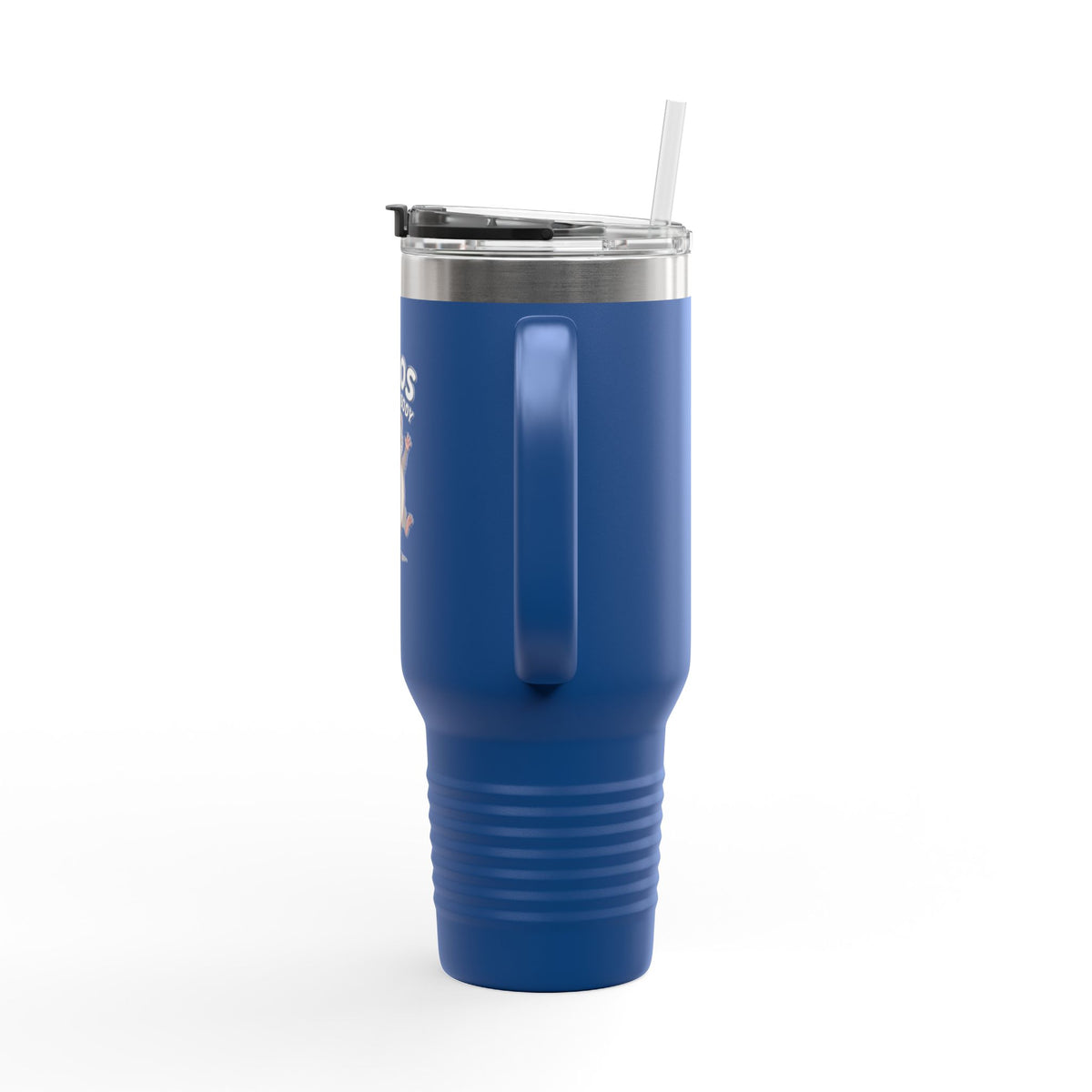 Funny Ferret Travel Mug 40oz, Chaos In A Tiny Body Tumbler, Cute Ferret Lover Gift, Insulated Tumbler With Handle And Straw