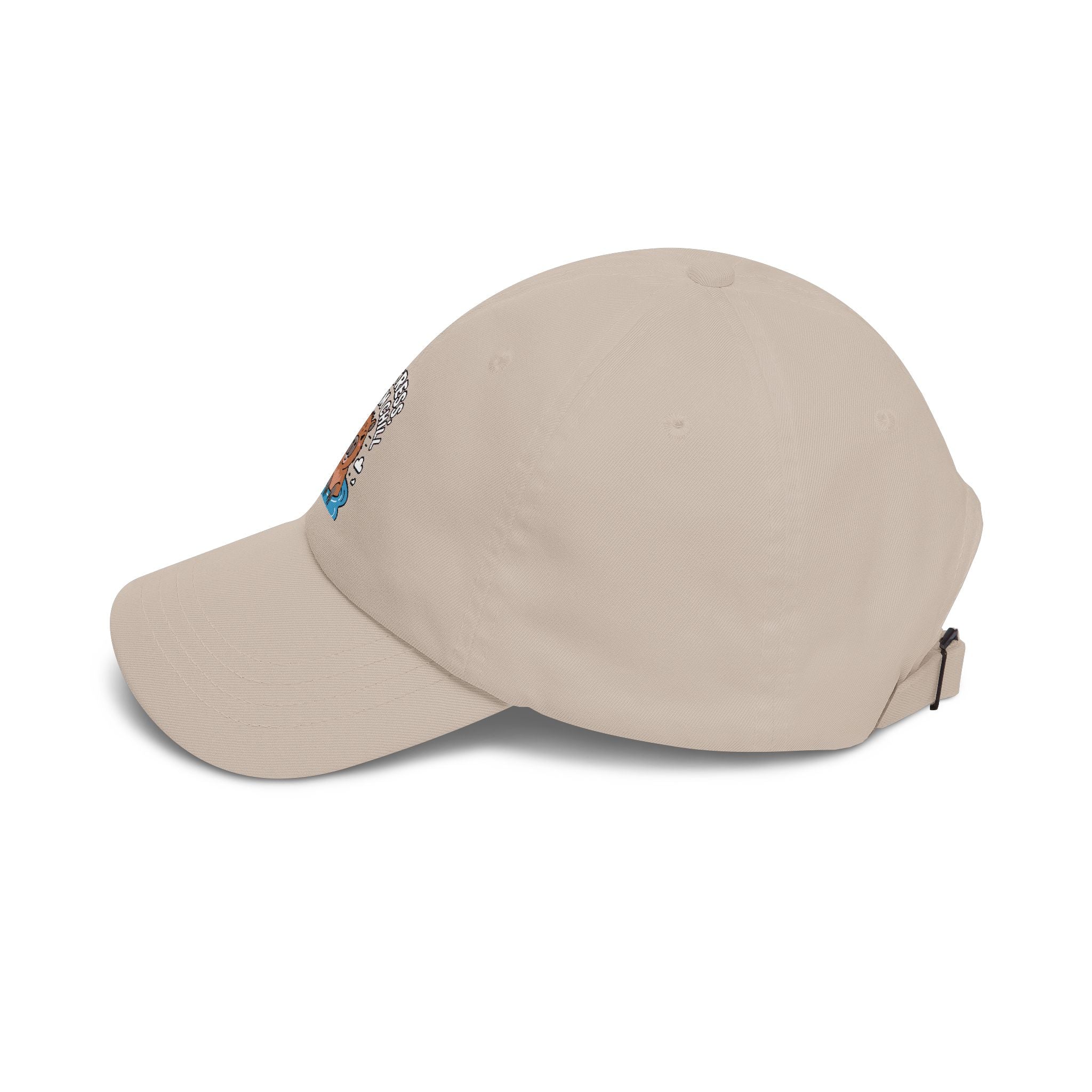 Zero Stress Capybara Dad Hat, Funny Capybara Embroidered Cap, Hot Spring Capybara Gift, Chill Animal Lover Baseball Hat