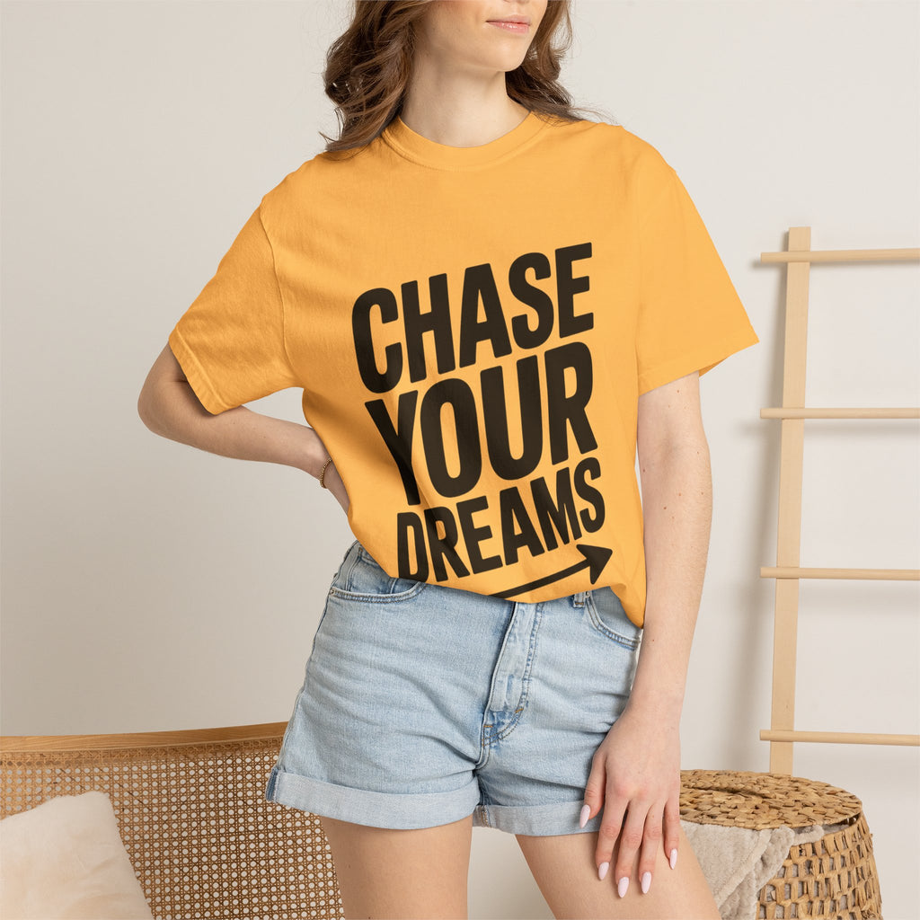 Chase Your Dreams Typography T-Shirt