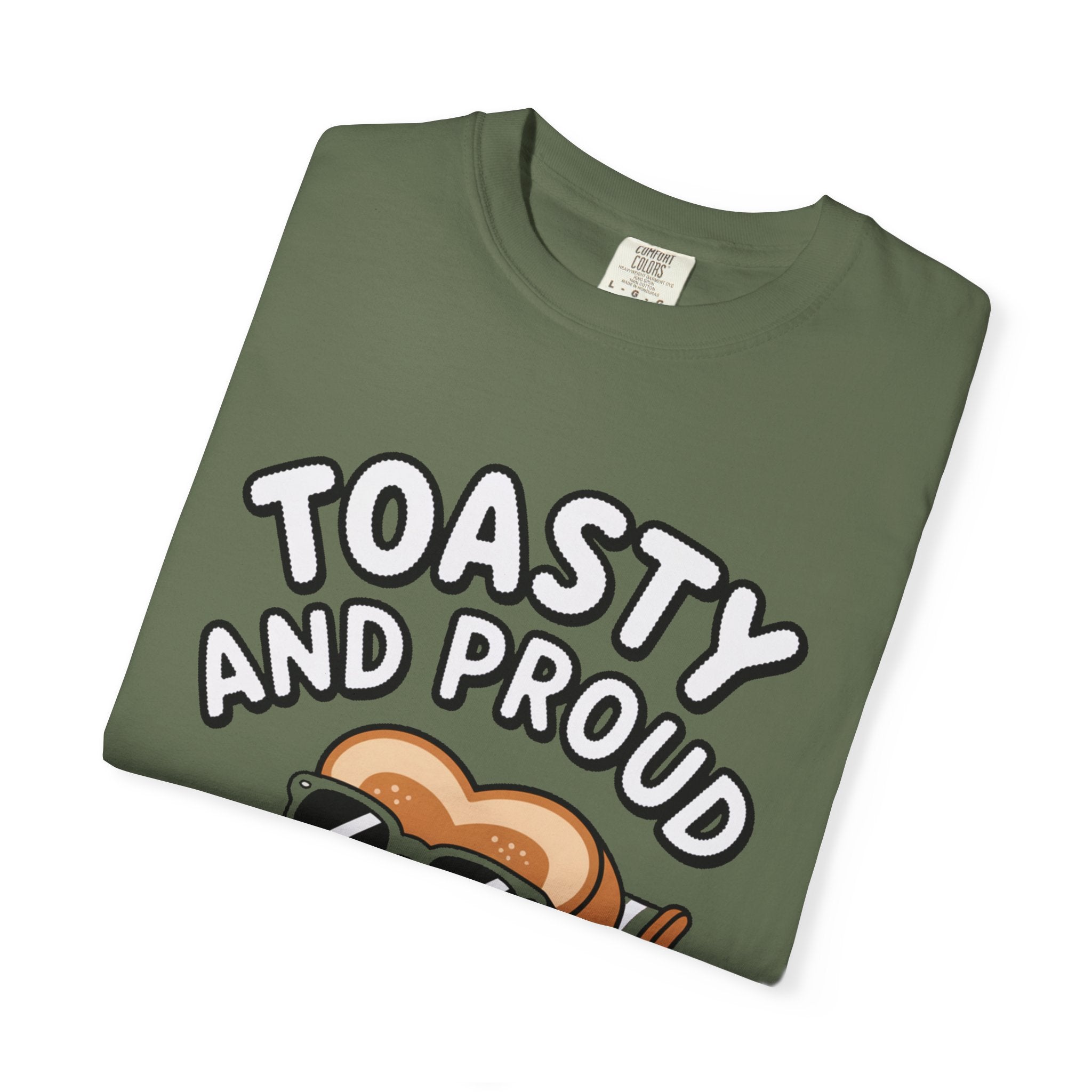Toasty And Proud Bread Shirt, Funny Toast Sunglasses T-Shirt, Cute Beach Chair Bread Tee, Summer Vacation Gift