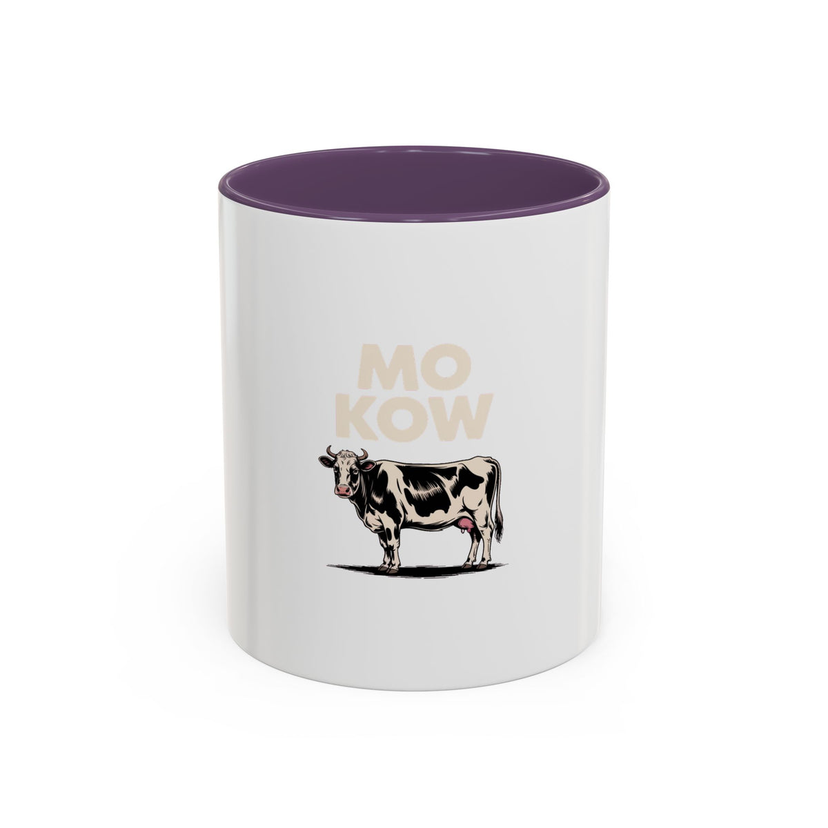 Funny Cow Mug, Mo Kow Absurd Meme Mug, Deadpan Farm Animal Coffee Cup, Weird Cow Lover Gift, Funny Sarcastic Mug