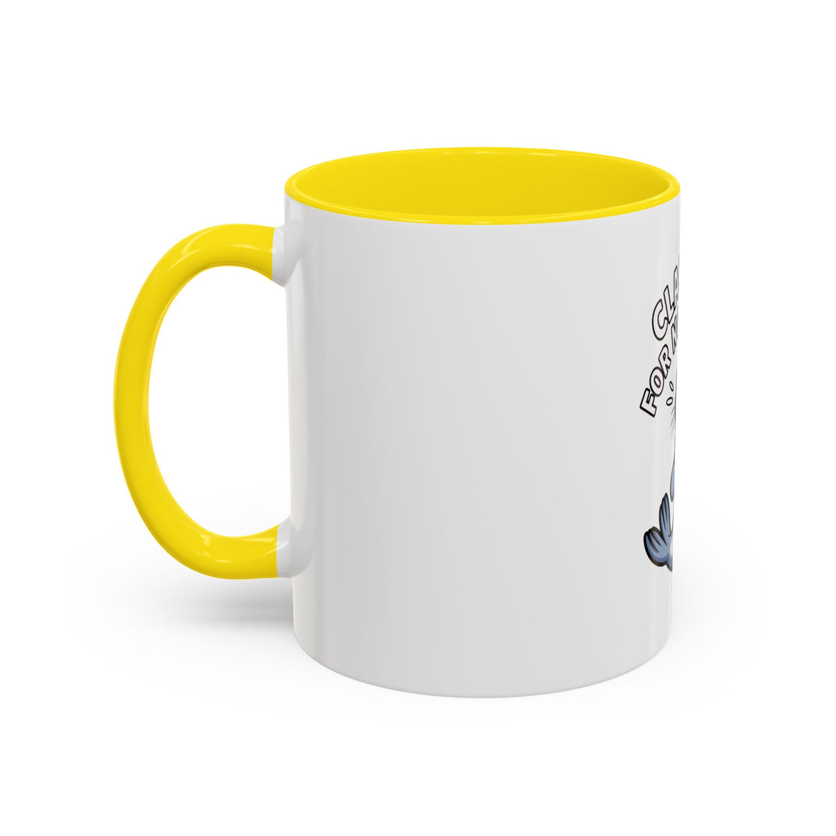 Clapping For No Reason Seal Mug, Funny Sarcastic Seal Coffee Cup, Cute Cartoon Animal Mug, Sassy Seal Gift for Coworker or Friend