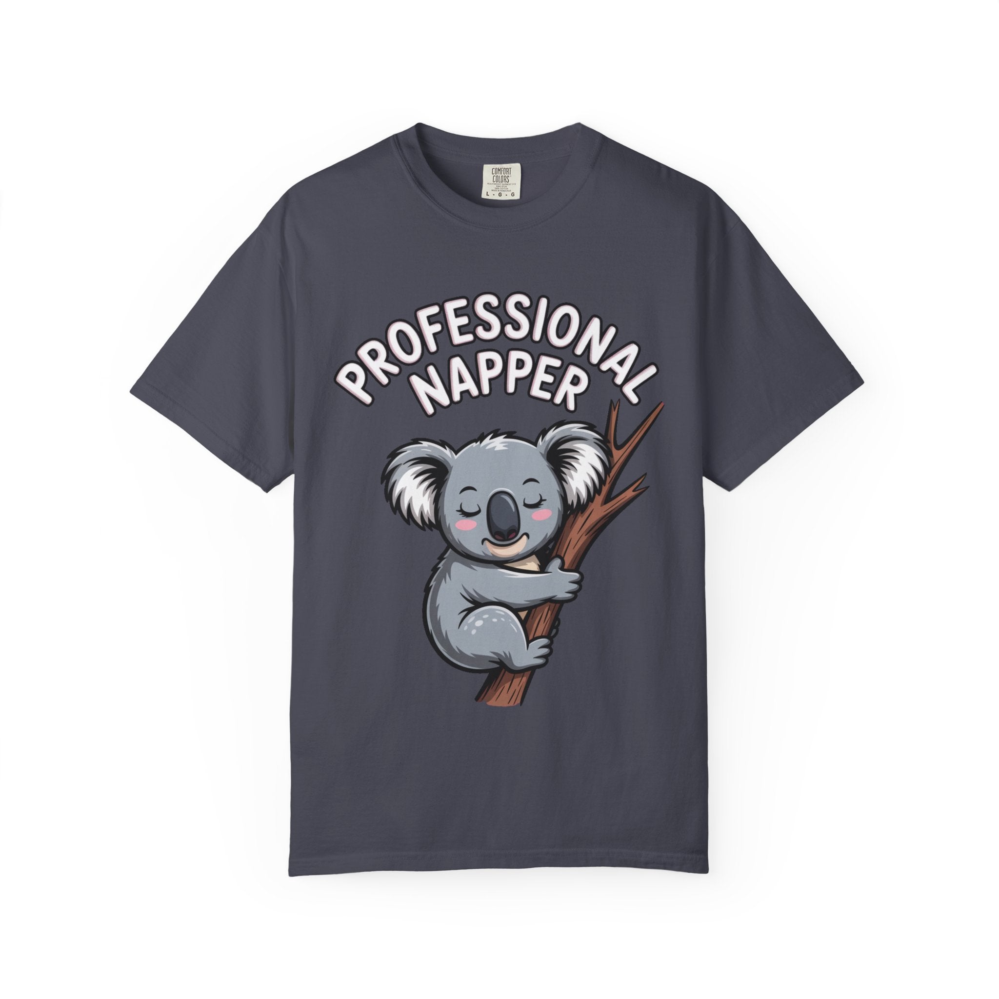 Professional Napper Koala Shirt, Funny Koala T-Shirt, Cute Sleepy Animal Tee, Nap Lover Gift, Cozy Koala Graphic Tee