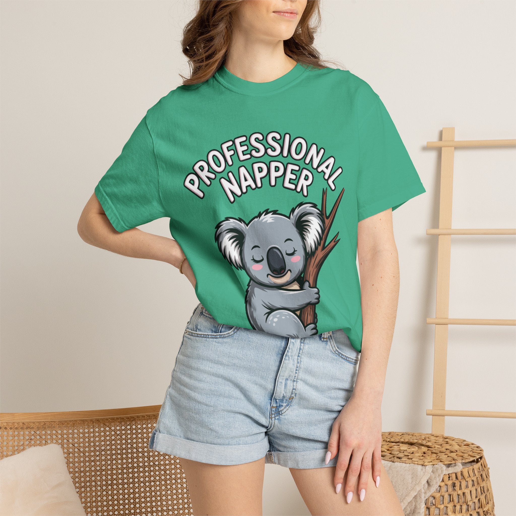 Professional Napper Koala Shirt, Funny Koala T-Shirt, Cute Sleepy Animal Tee, Nap Lover Gift, Cozy Koala Graphic Tee