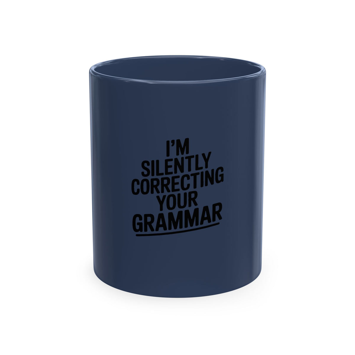 Silently Correcting Your Grammar Mug, Funny Grammar Nazi Coffee Cup, Sarcastic Teacher Gift, English Teacher Mug, Editor Gift