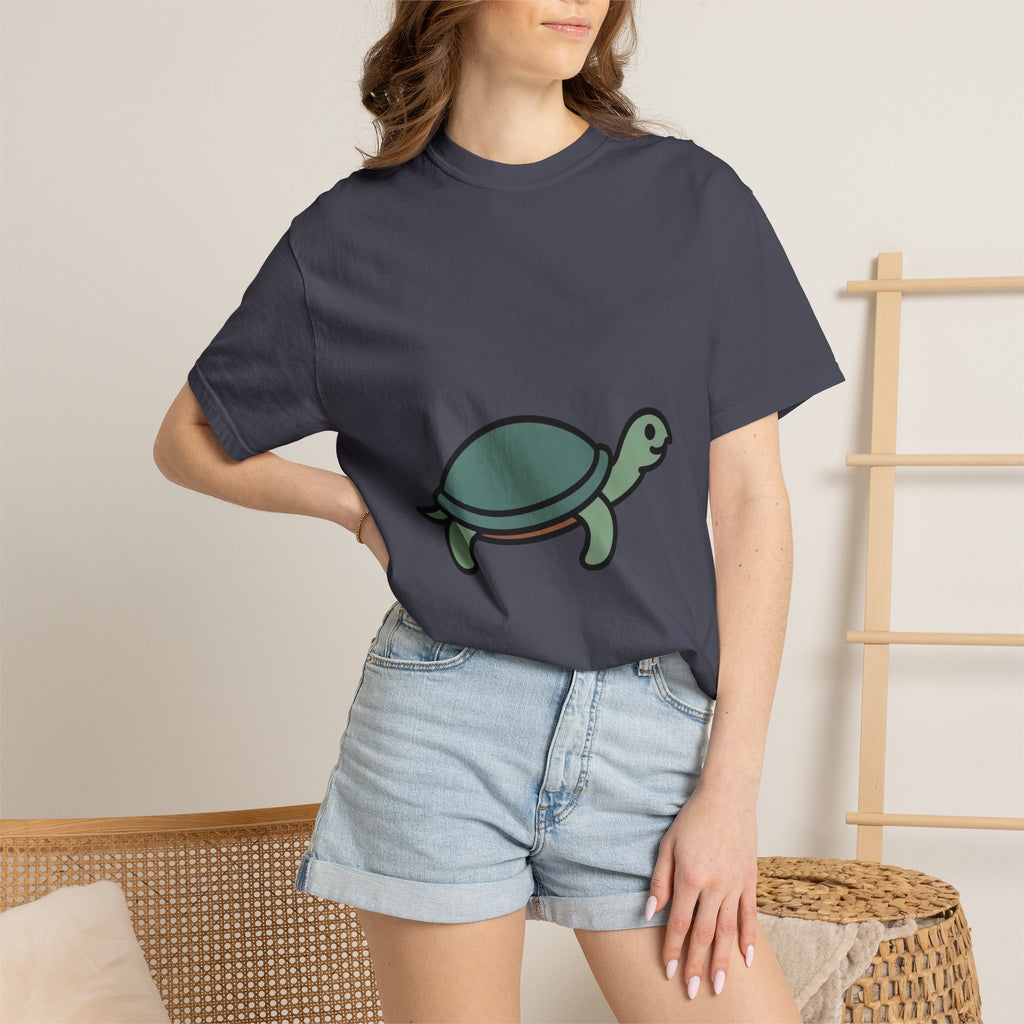 Line Art Turtle T-Shirt