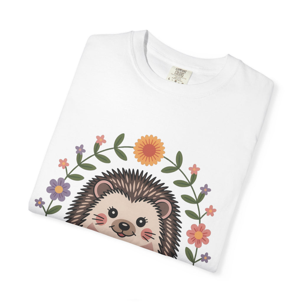 Floral Hedgehog T-Shirt