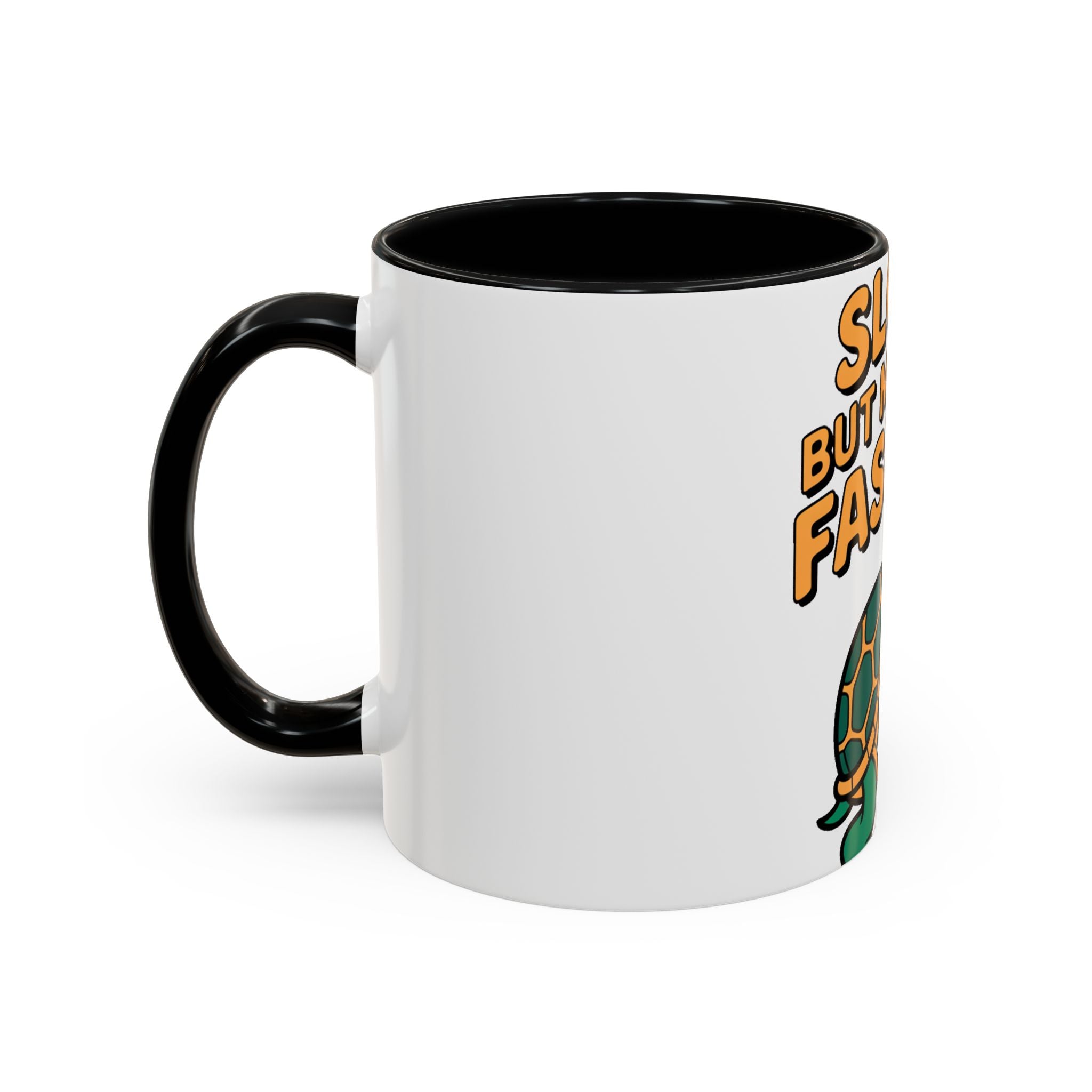 Slow But Fashion Turtle Mug, Funny Sunglasses Turtle Coffee Cup, Cute Turtle Lover Gift, Sassy Animal Mug for Coffee Tea Lovers
