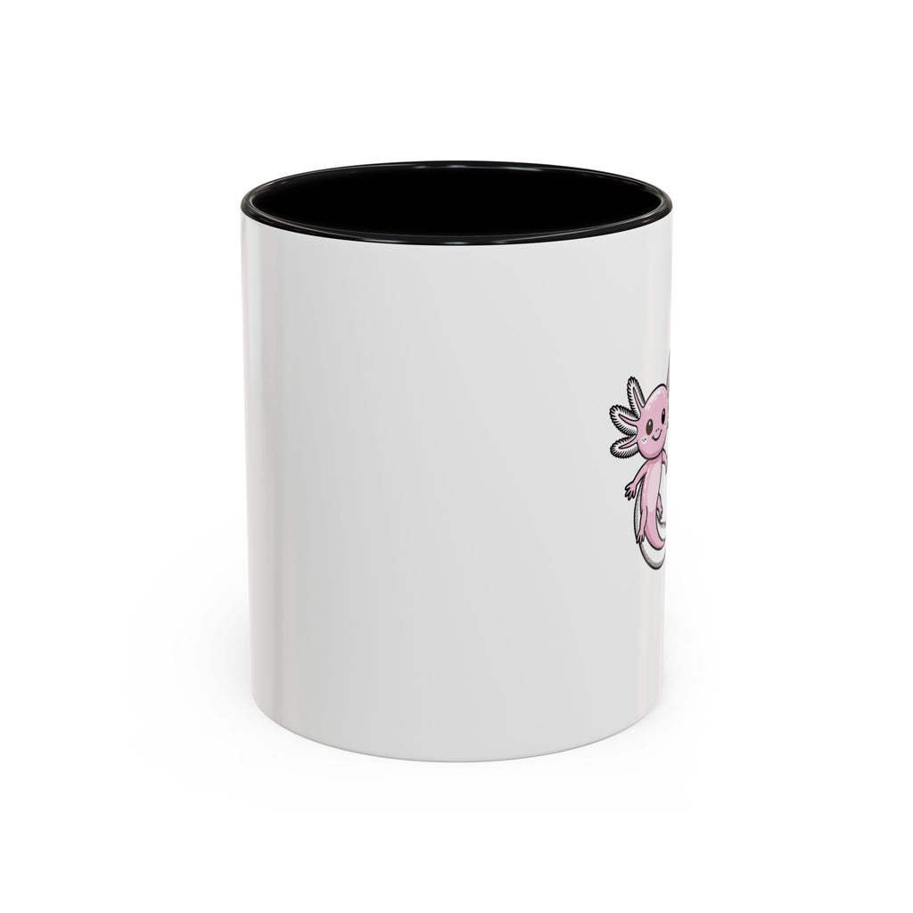 Cute Axolotl Mug, Smiling Axolotl Coffee Cup, Kawaii Axolotl Gift, Cute Animal Lover Mug, Aquatic Pet Mug for Her
