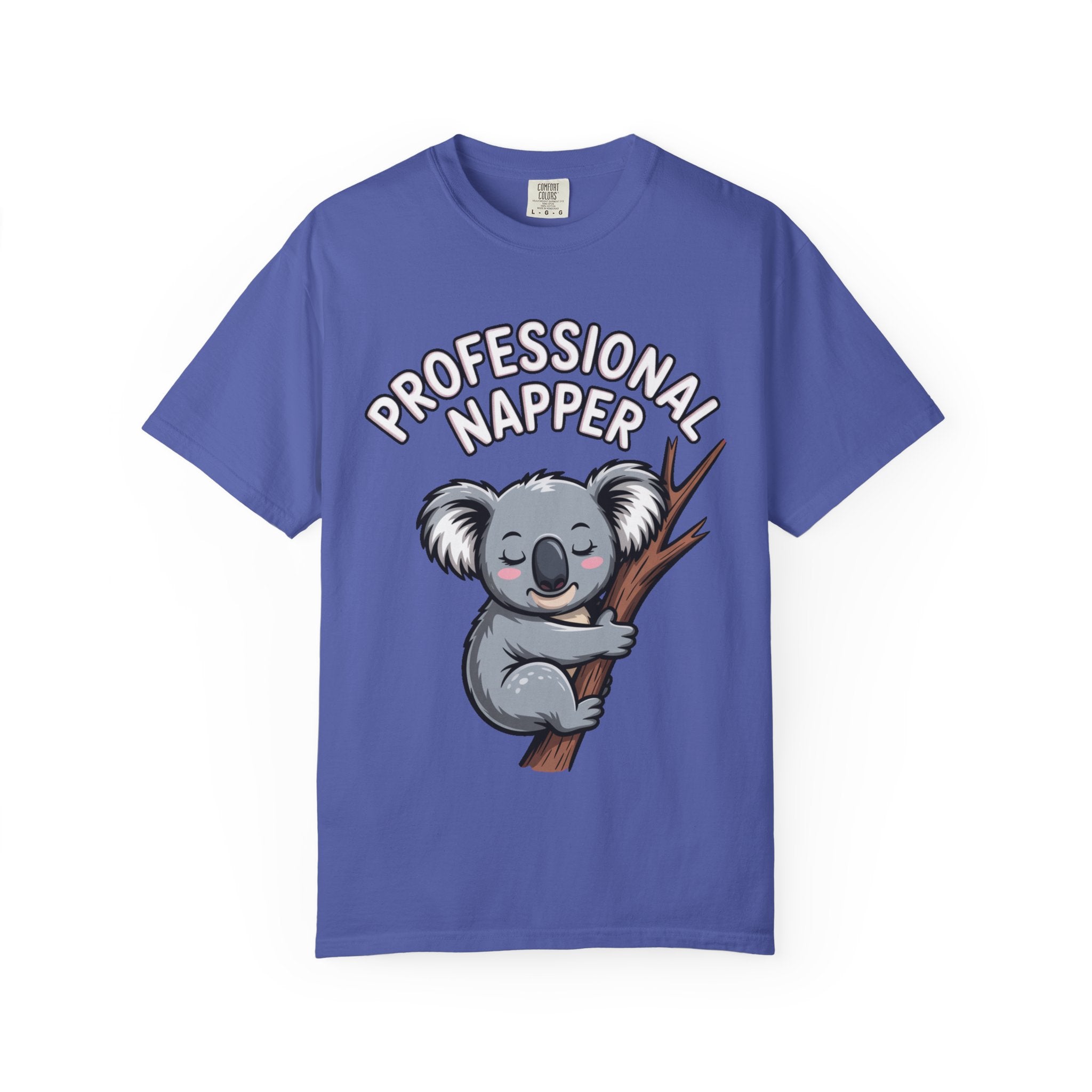 Professional Napper Koala Shirt, Funny Koala T-Shirt, Cute Sleepy Animal Tee, Nap Lover Gift, Cozy Koala Graphic Tee
