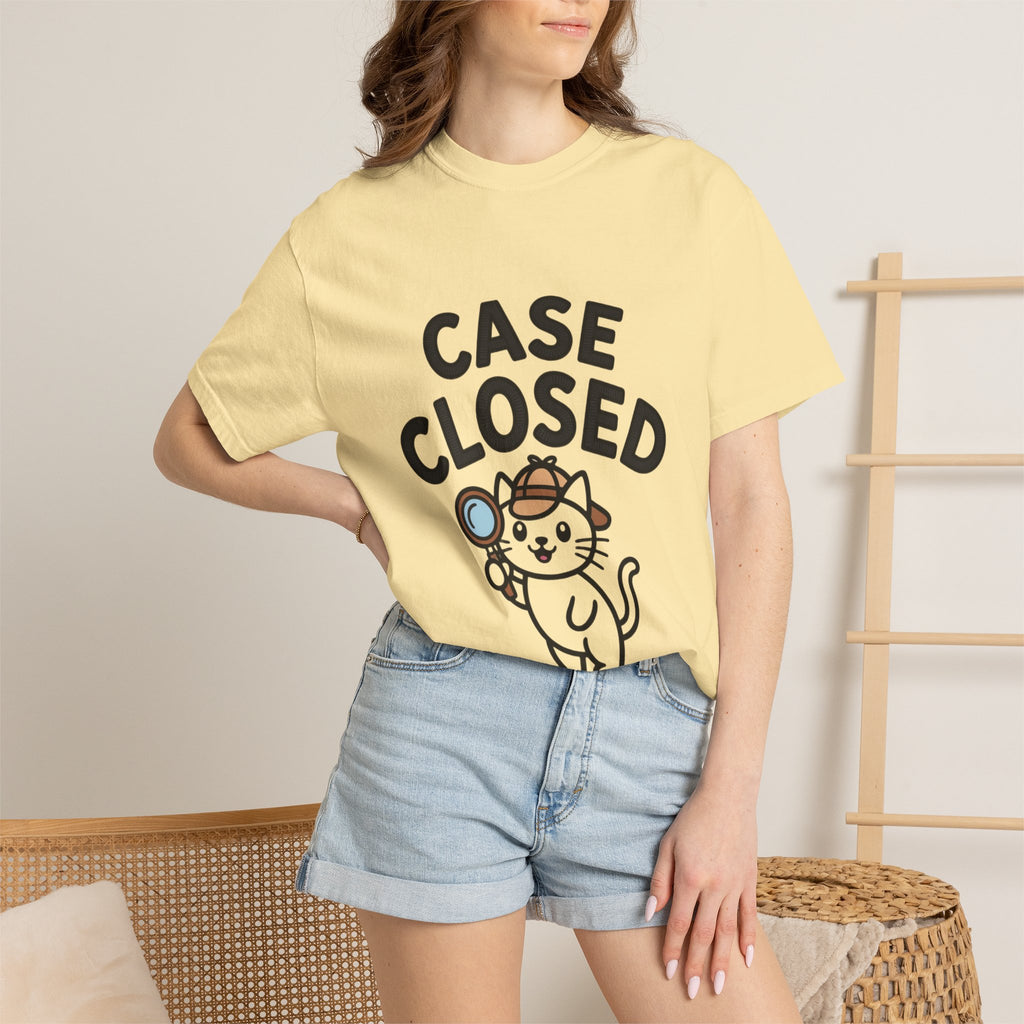 Case Closed Cat Detective T-Shirt