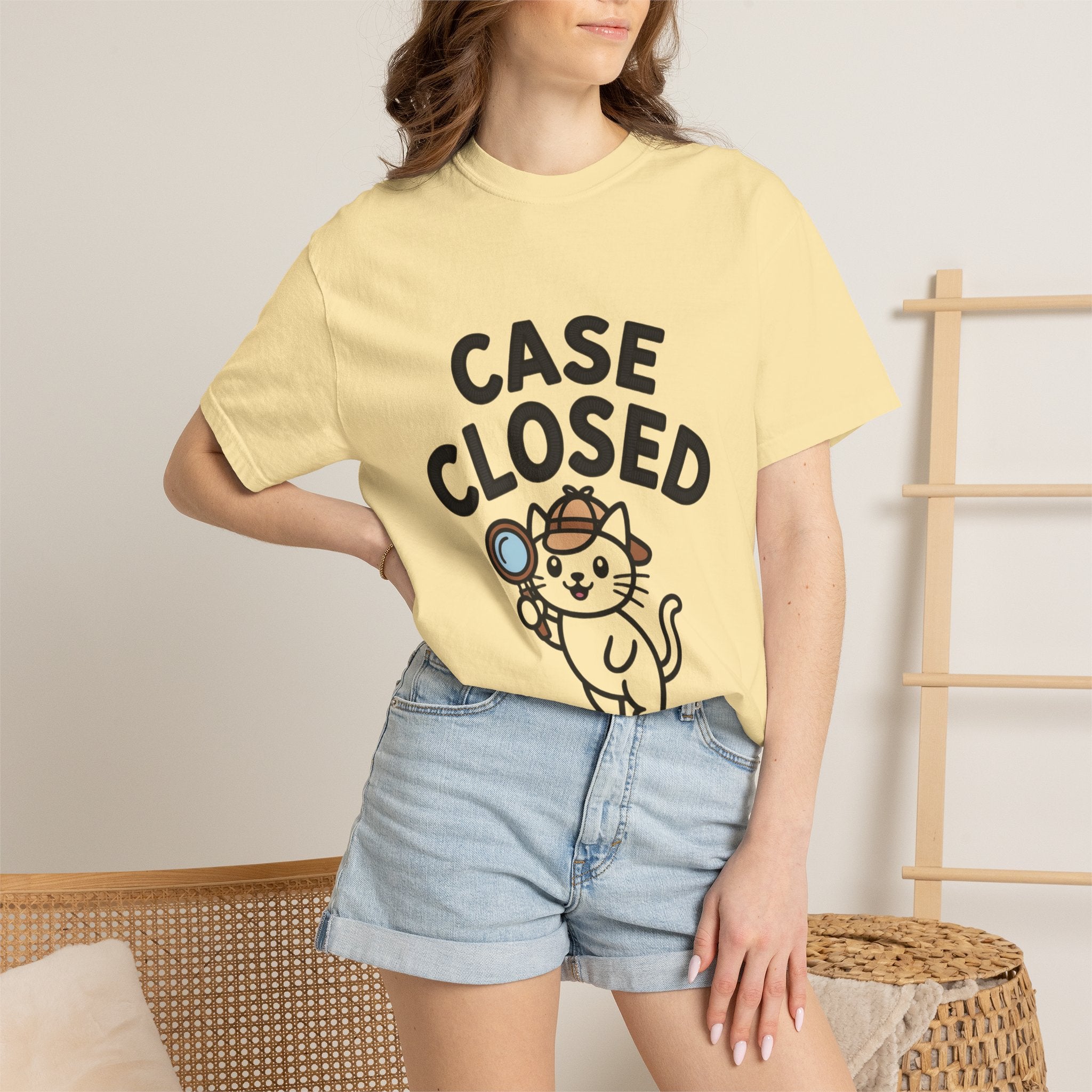 Case Closed Cat Detective T-Shirt