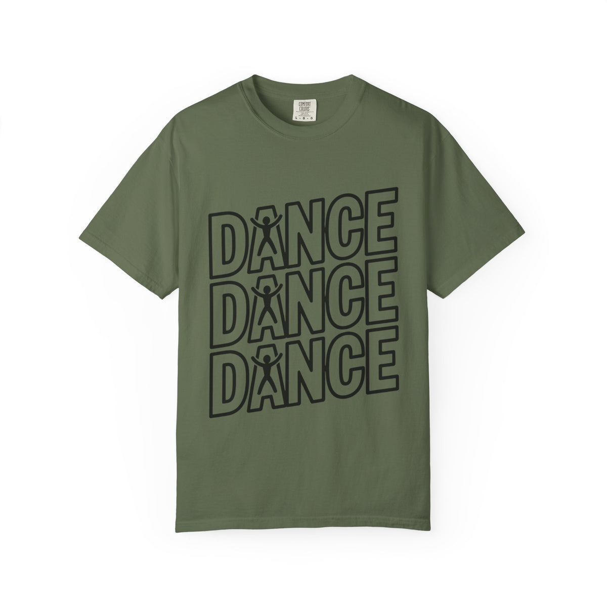 Dance Dance Dance Typography T-Shirt