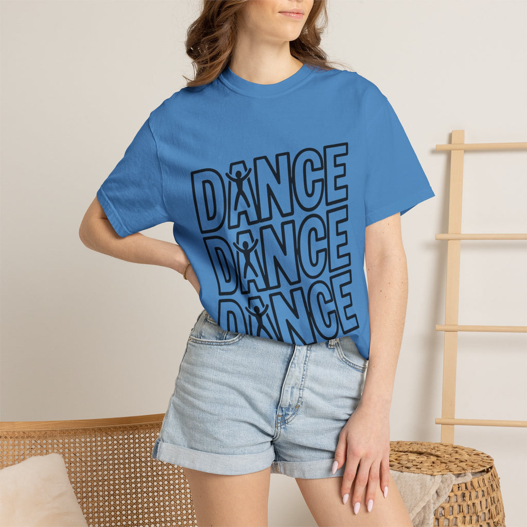 Dance Dance Dance Typography T-Shirt