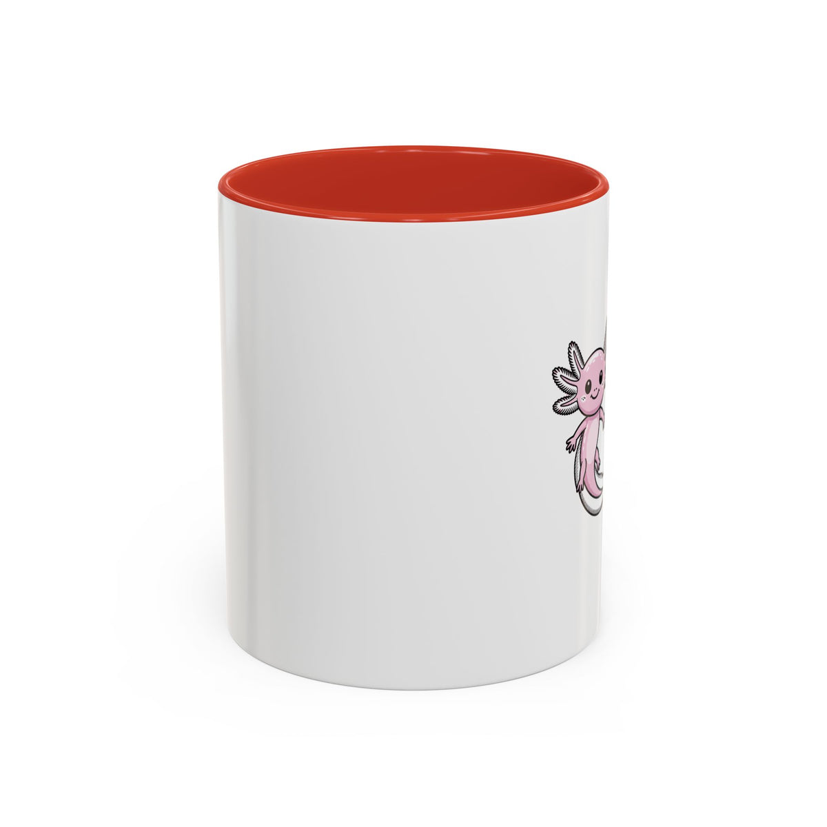 Cute Axolotl Mug, Smiling Axolotl Coffee Cup, Kawaii Axolotl Gift, Cute Animal Lover Mug, Aquatic Pet Mug for Her