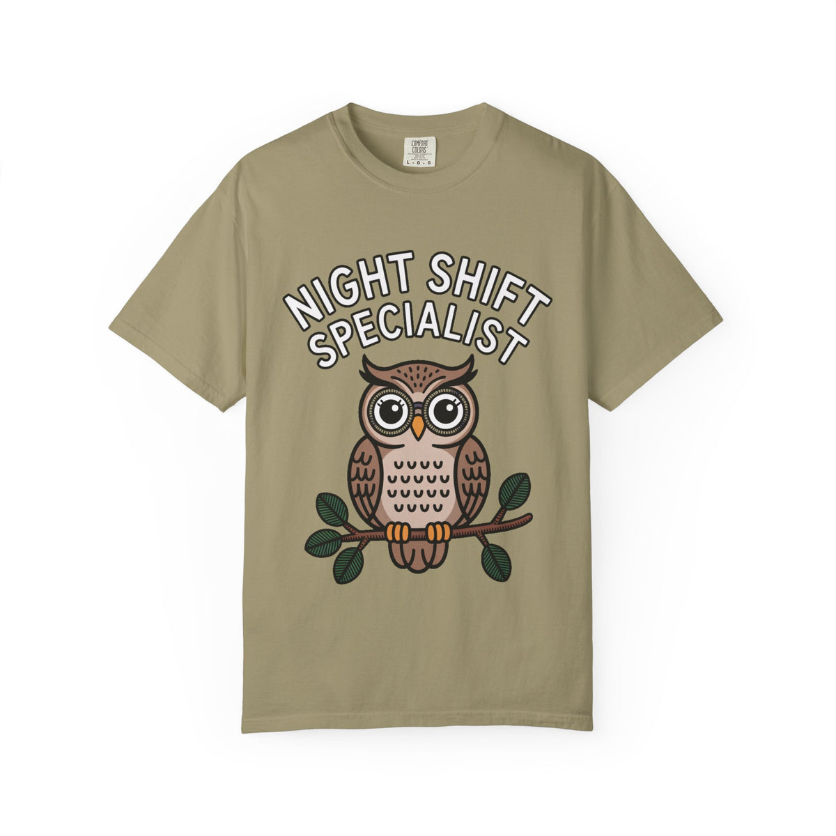 Night Shift Owl Shirt, Funny Night Shift Specialist T-Shirt, Cute Owl With Glasses Tee, Nurse Gift, Night Owl Lover Gift