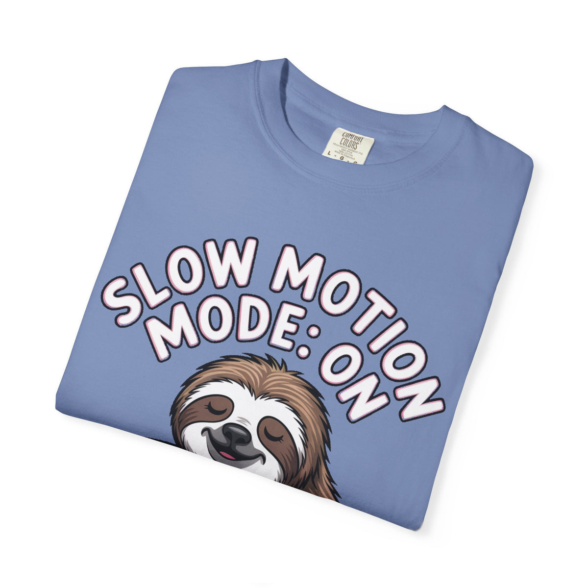 Slow Motion Sloth Shirt, Funny Coffee Lover T-Shirt, Cute Sloth Hugging Coffee Cup Tee, Sleepy Sloth Gift for Coffee Addict